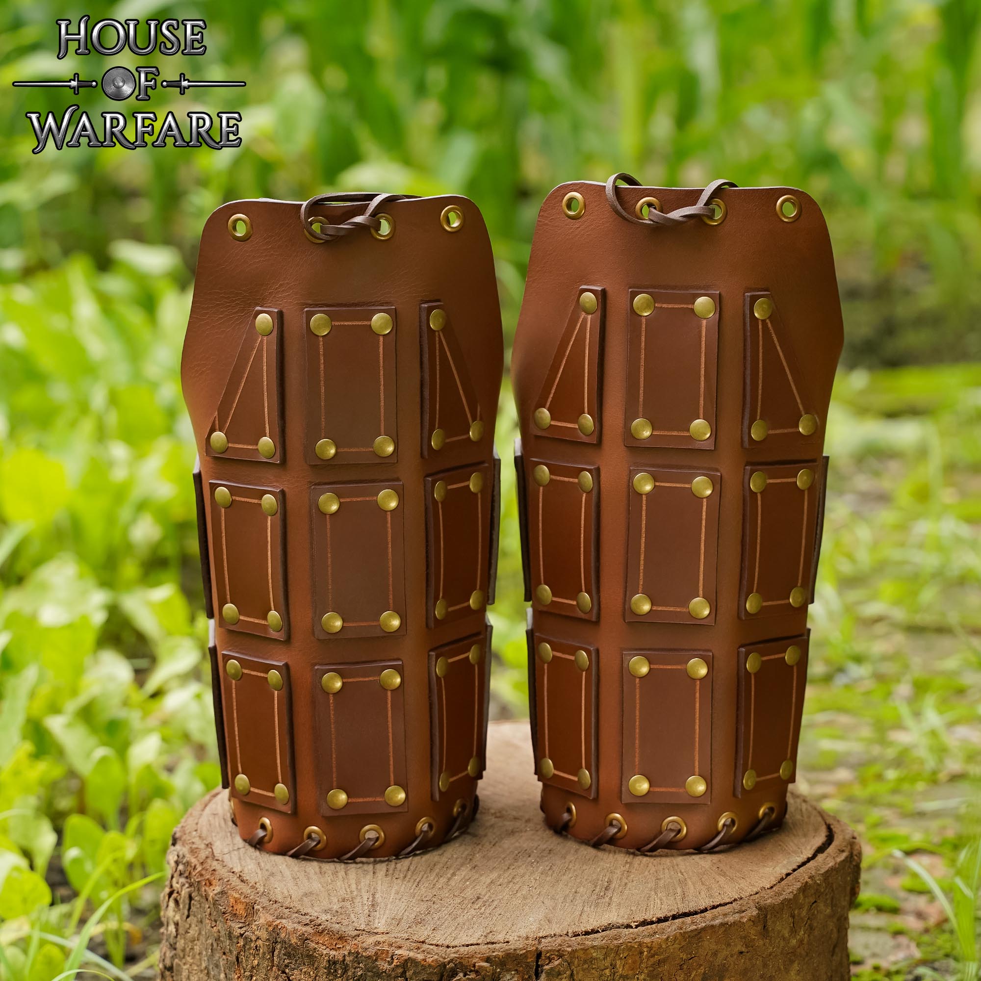 Hombreras de Cuero / Pauldrons - Imagen 1