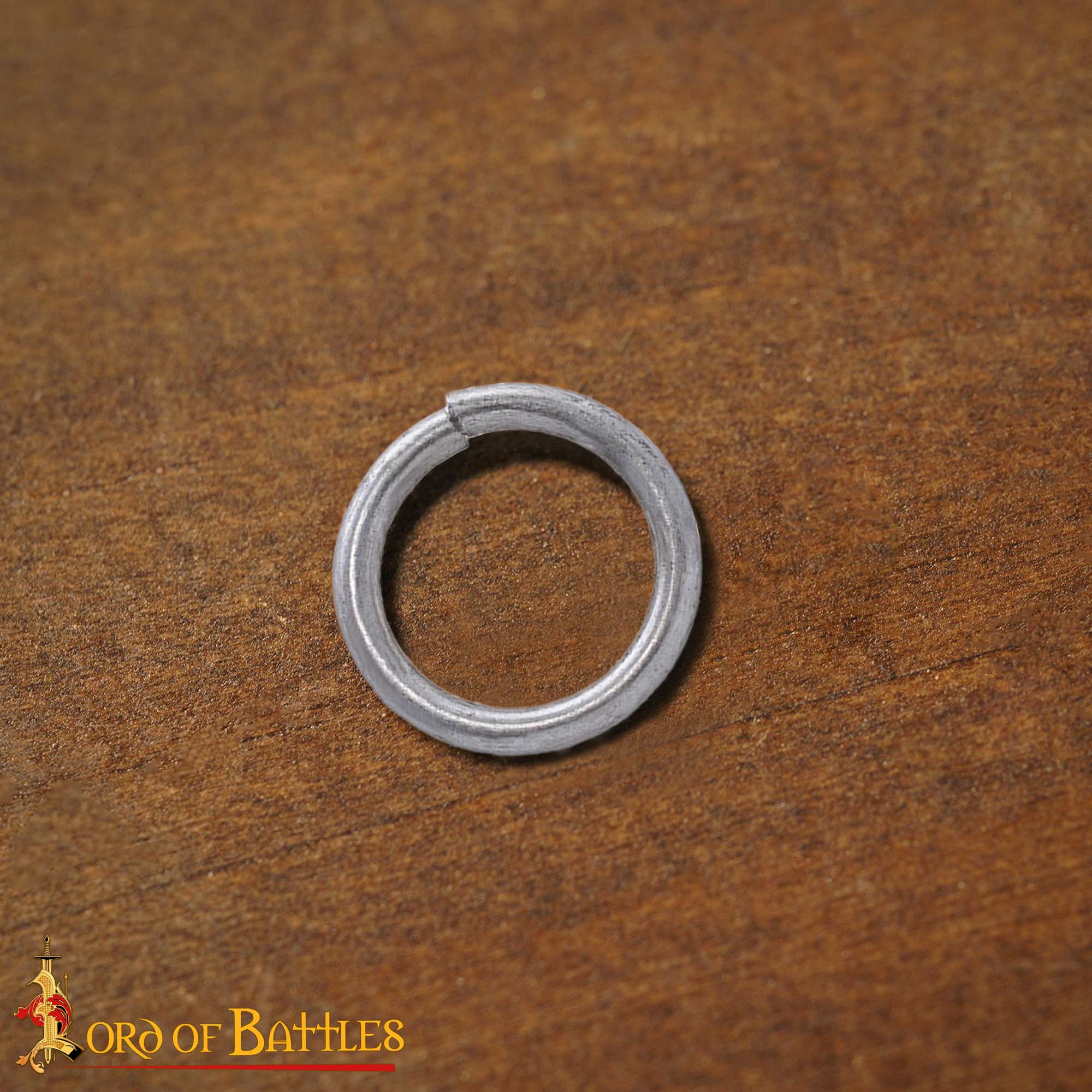 Anillos Sueltos de Acero - Anillo Conificado de 9 Mm - Calibre 16, Acabado Natural - 1kgs - Ideal para Bricolaje y Reparaciones de Cota de Malla - Imagen 6