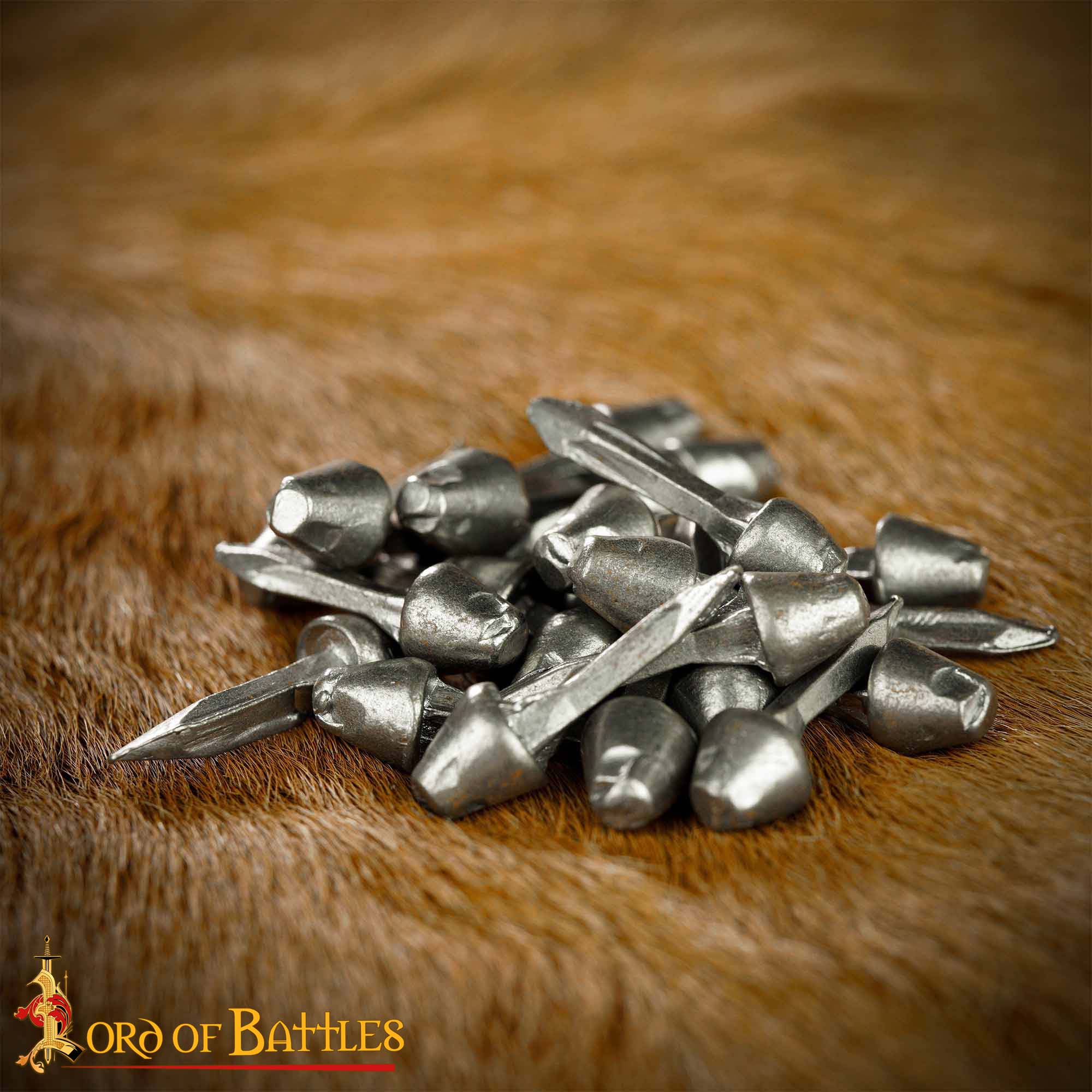 Clavos Romanos Caligae - Juego de Clavos de Hierro Forjados a Mano - Imagen 1