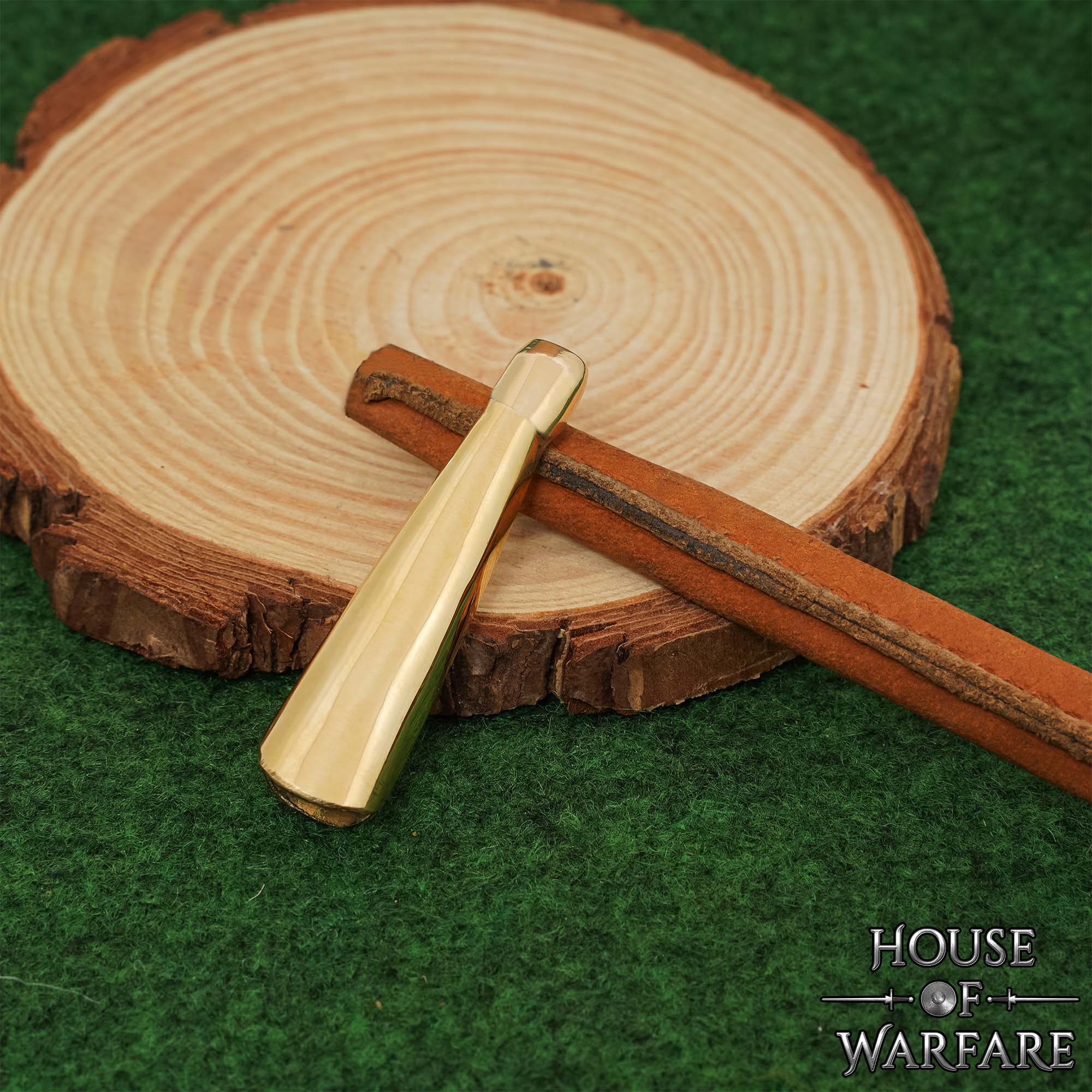 Pequeña Punta de Vaina de Latón Macizo / Chape - Imagen 6