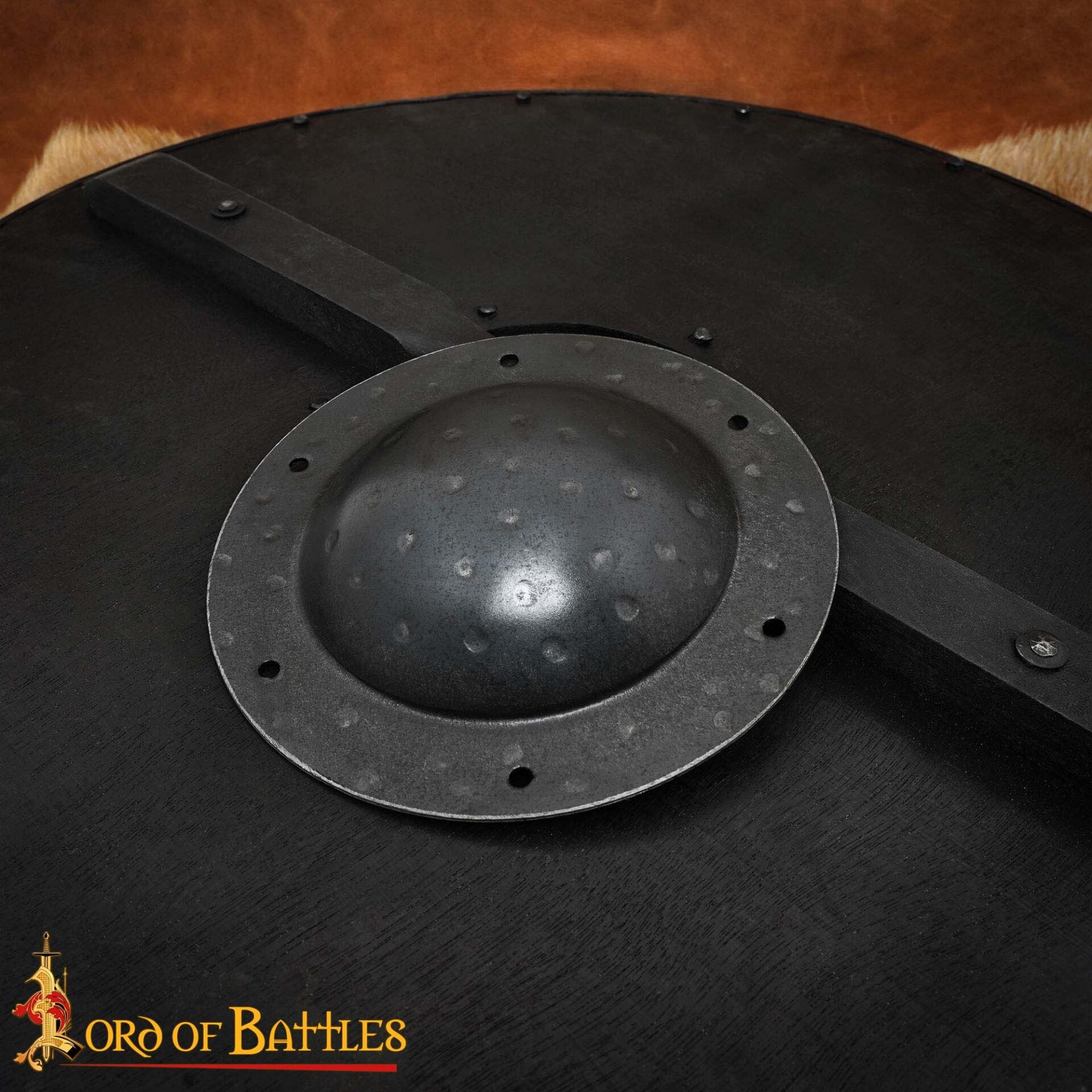 Umbo Medieval Forjado a Mano para Escudos Vikingos y Normandos - Imagen 5