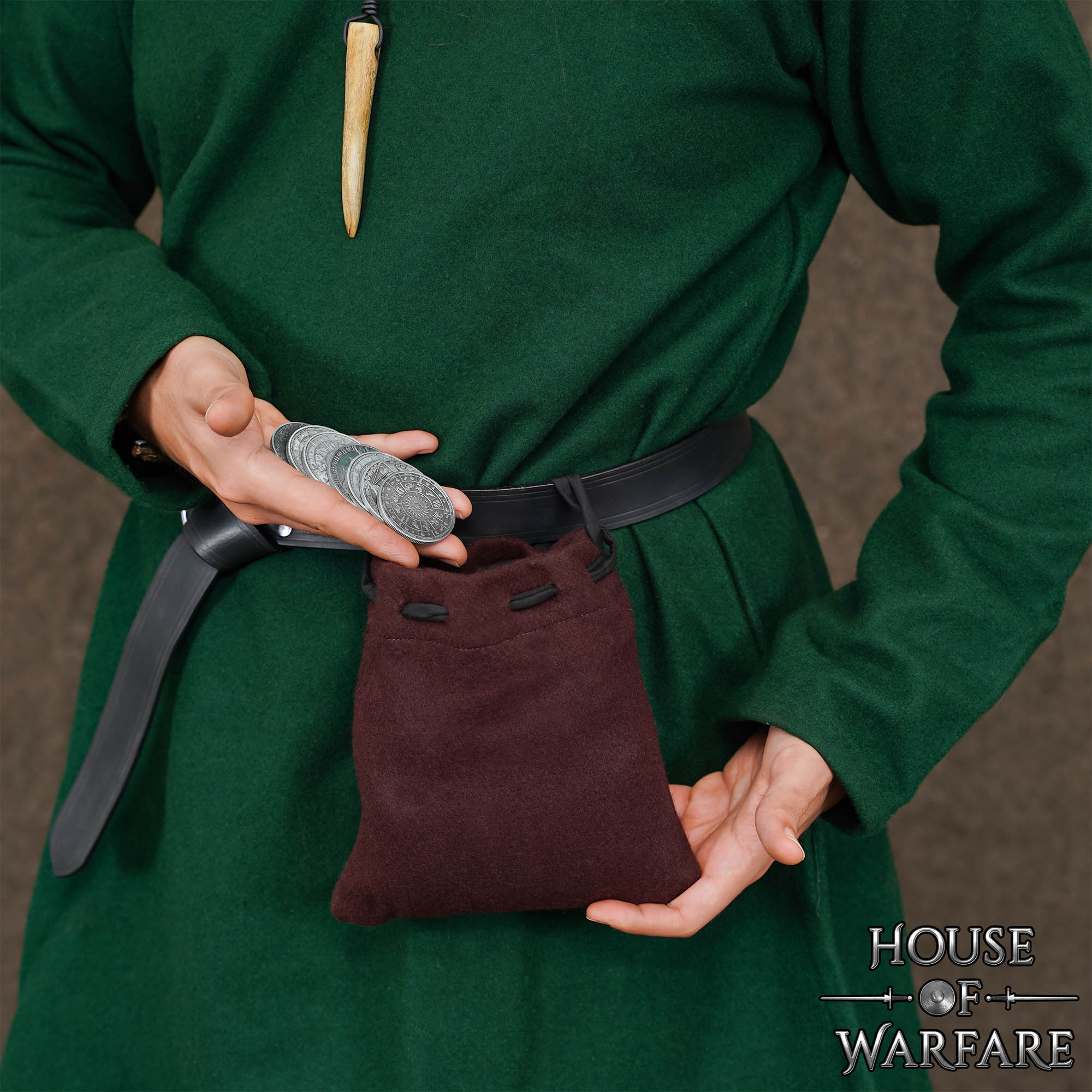 Bolsa de Lana con Cordón del Mercader Medieval - Discontinued - Imagen 5