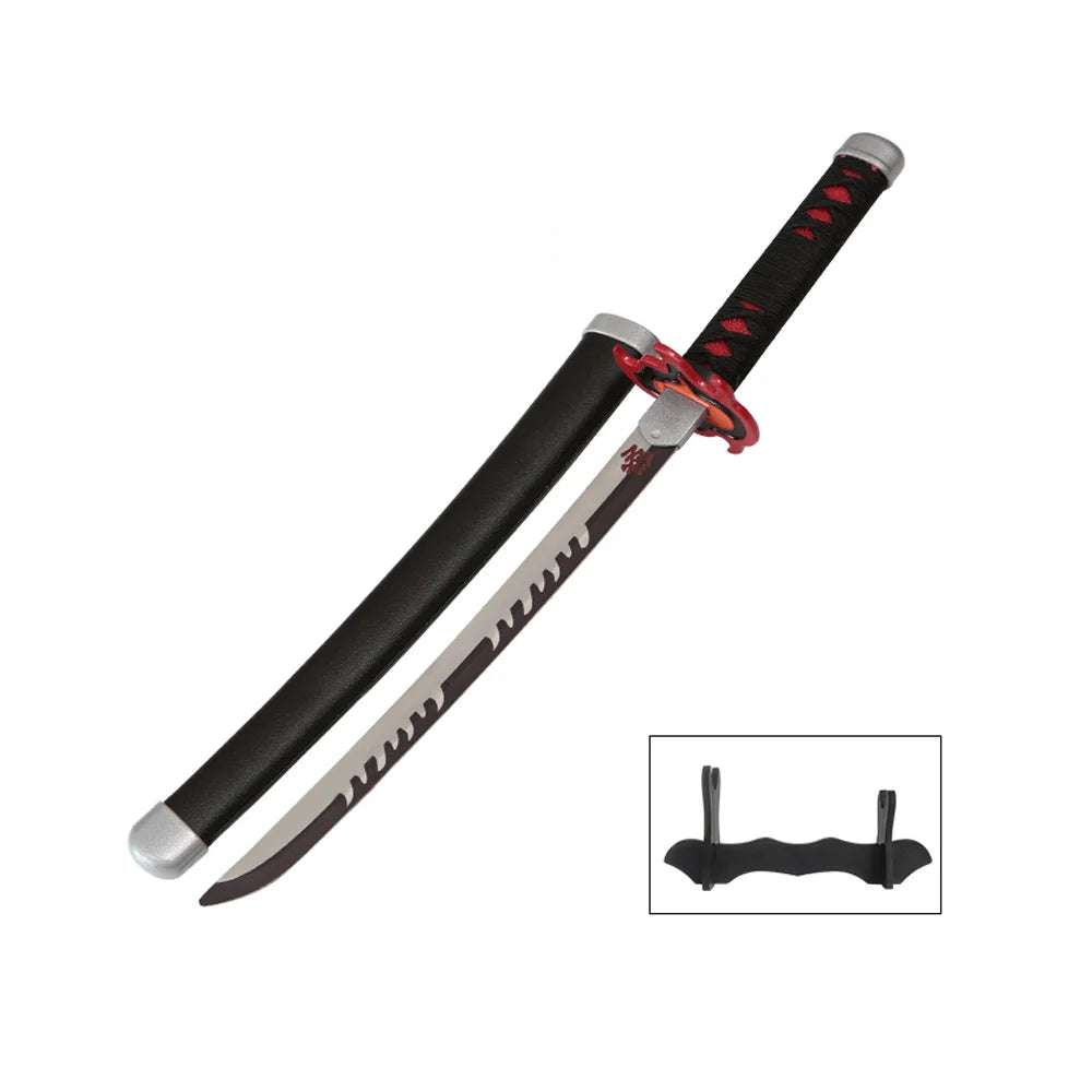 Imagen de Tanto o mini katana de Tanjiro Kamado v2 de Kimetsu no Yaiba o Demon Slayer S0289 parte de nuestra colección en Espadas y más, sitio oficial.