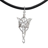 Mini colgante Estrella de la tarde de Arwen plata