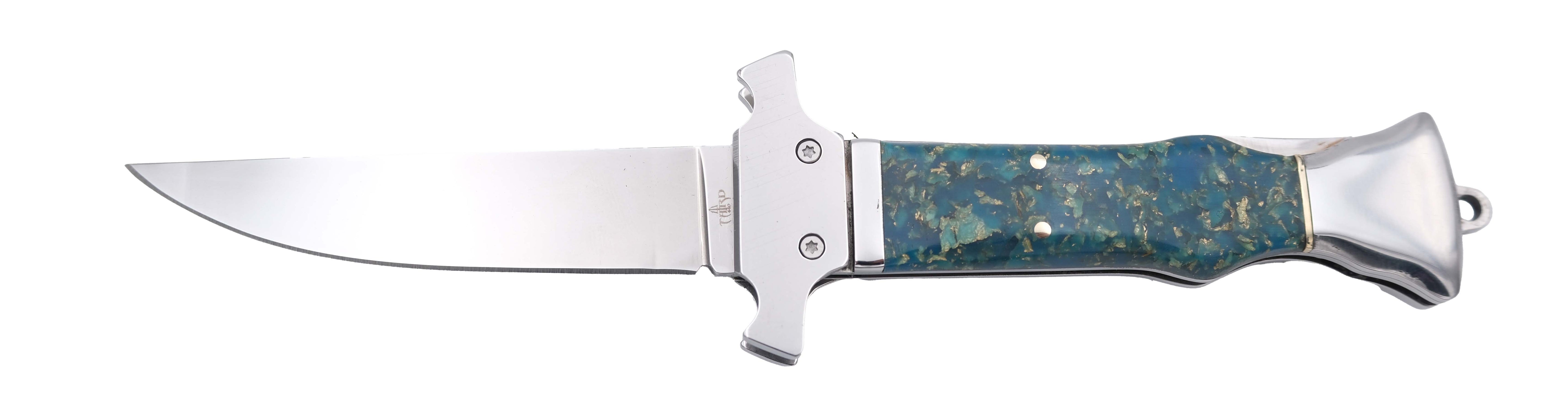 Navajas Third Brillo Espejo con Acrílico Fluorescente Varios Colores