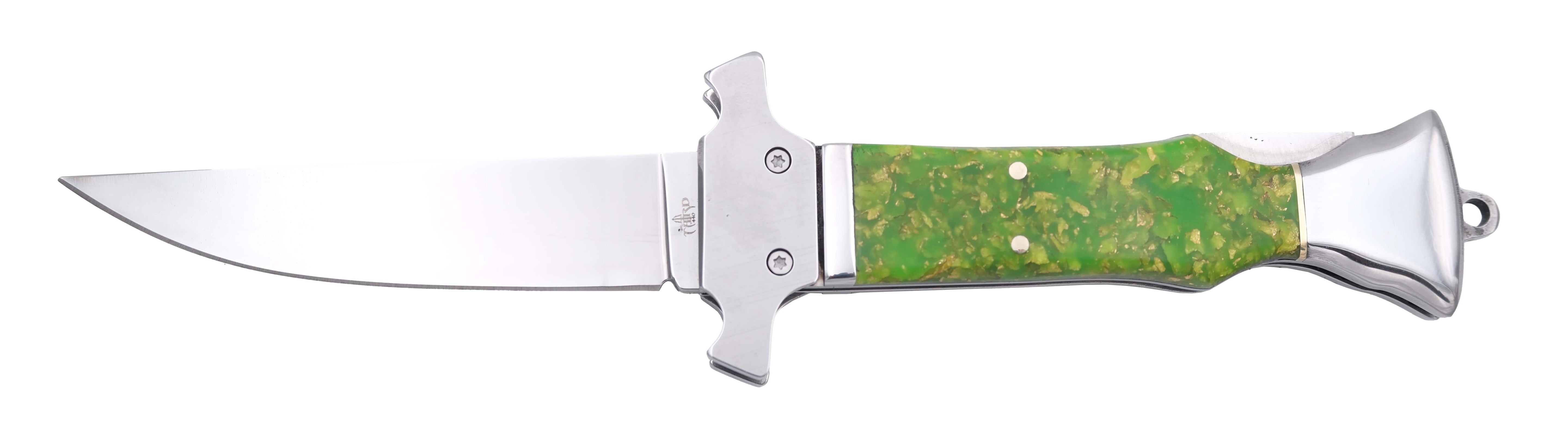 Navajas Third Brillo Espejo con Acrílico Fluorescente Varios Colores