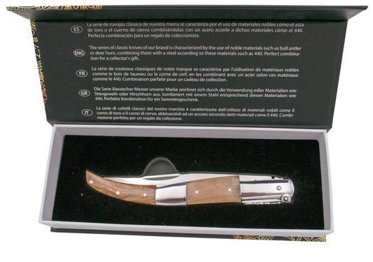 Third N55o Amber Series Olive Wood Ratchet Knife