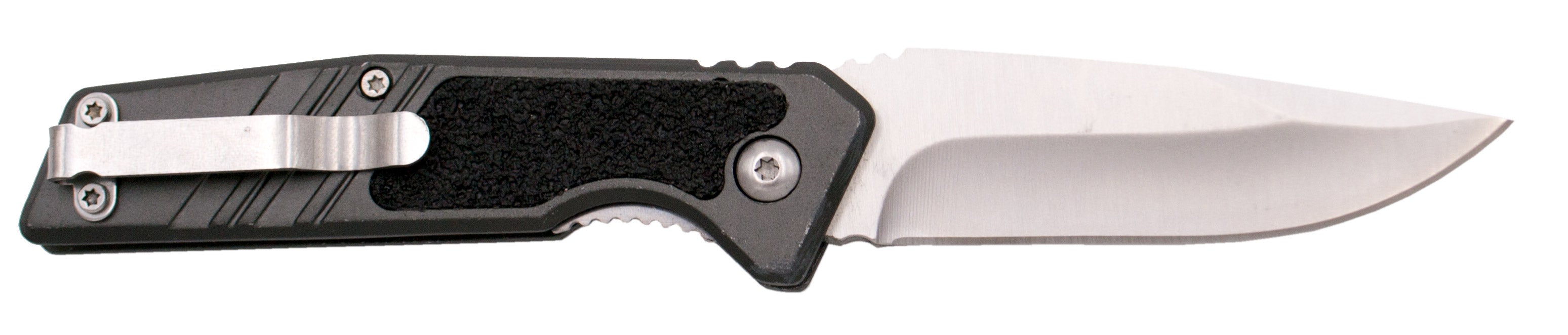 Third Aluminum Knife Gray Black Insert Stainless Steel 7.5 Cm