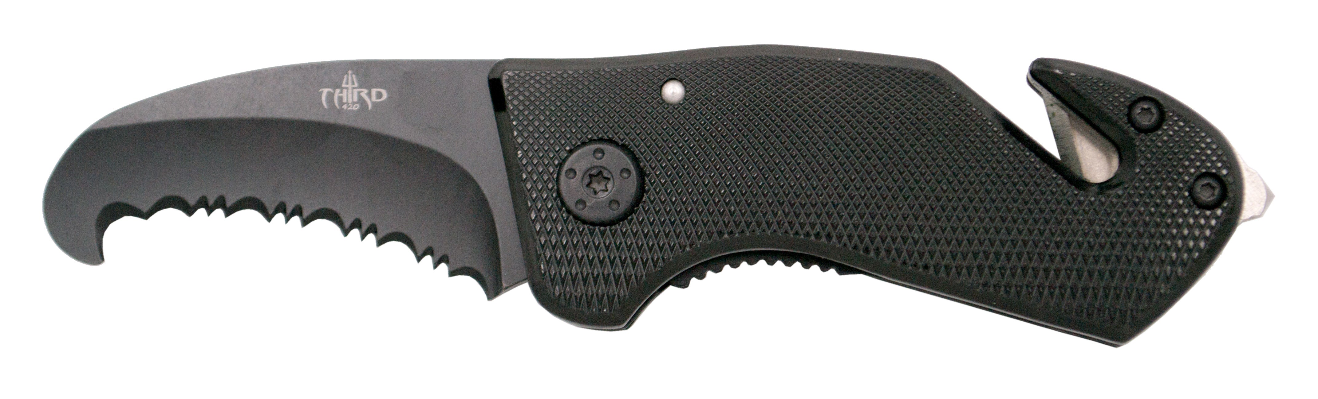 Imagen de Navaja de rescate Third N69 mango de alumino n... TH--N69 parte de nuestra colección en Espadas y más, sitio oficial.