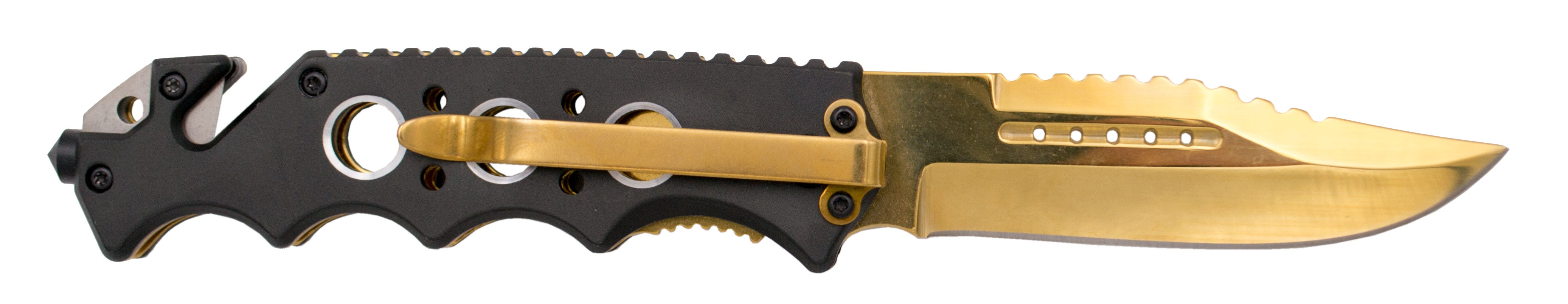 Imagen de Navaja Third N88D mango de aluminio negro con ... TH--N88D parte de nuestra colección en Espadas y más, sitio oficial.