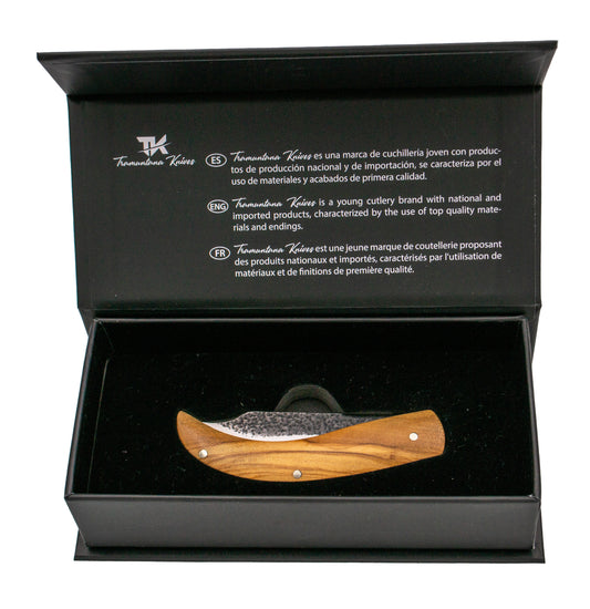 Tramuntana Rustic Pocket Knife N91o Olive Wood