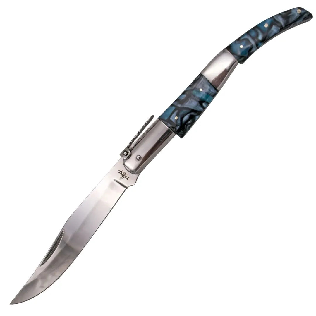 Imagen de Navaja Carraca Third N55a Serie Zafiro Acrílico Azul parte de nuestra colección en Espadas y más, sitio oficial.