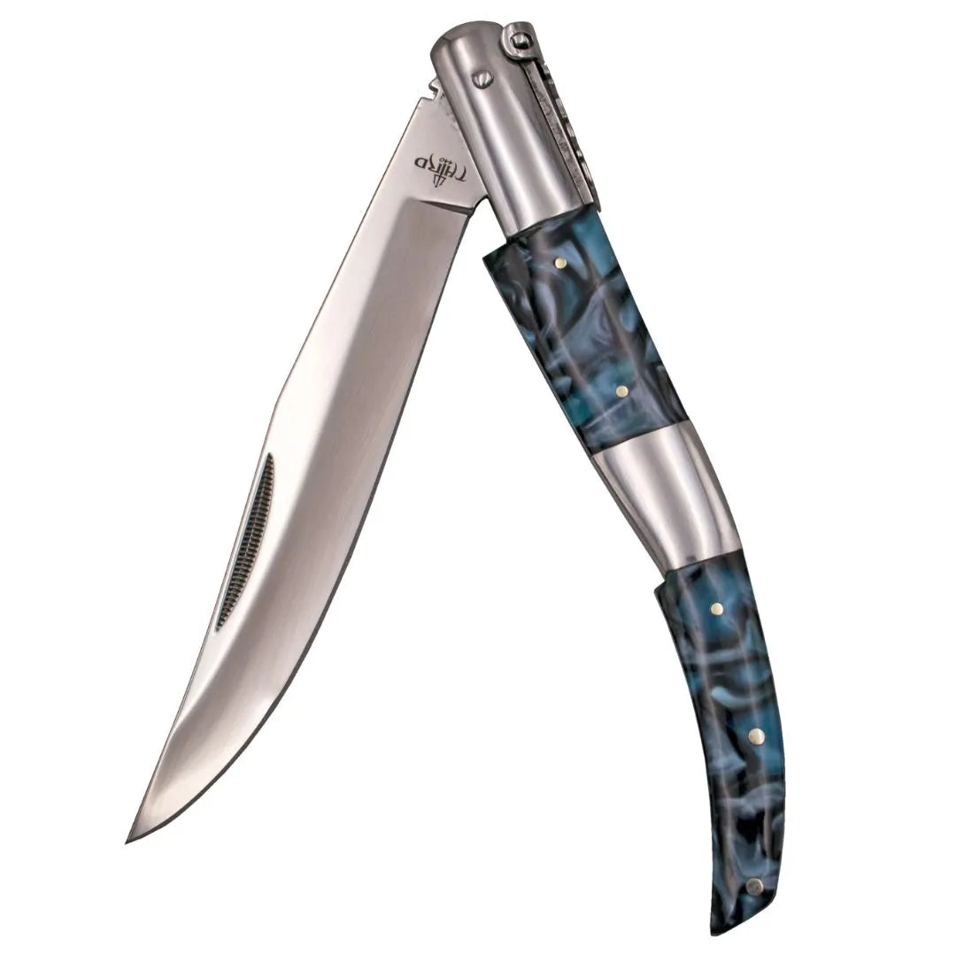 Imagen de Navaja Carraca Third N55a Serie Zafiro Acrílico Azul parte de nuestra colección en Espadas y más, sitio oficial.