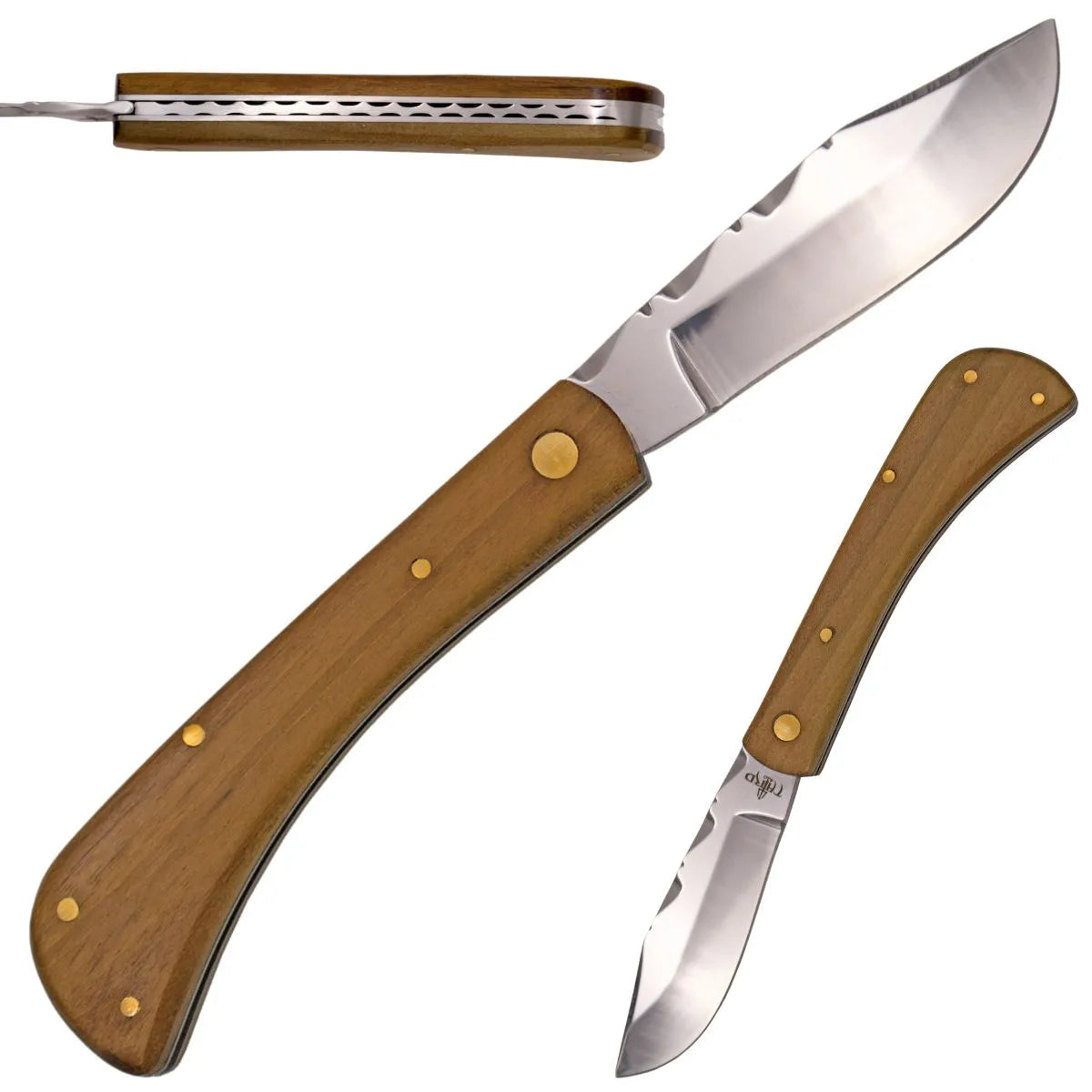 Navaja Corsa Third Mango de Madera Africana