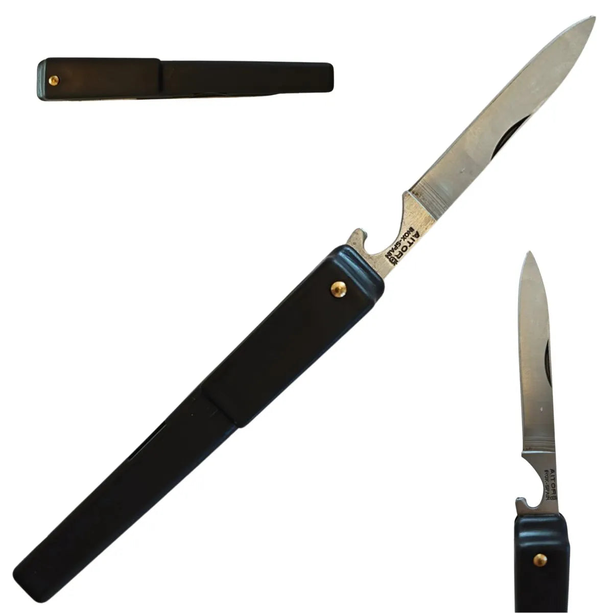 Navaja Pegable Aitor Pluma Negra