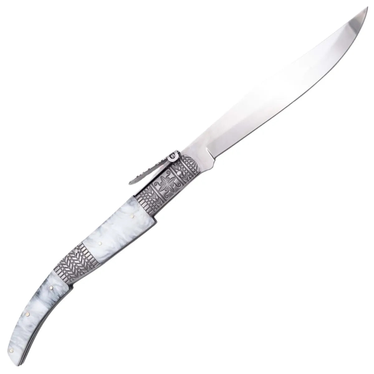 Navaja de Carraca Third Serie Seda Perla