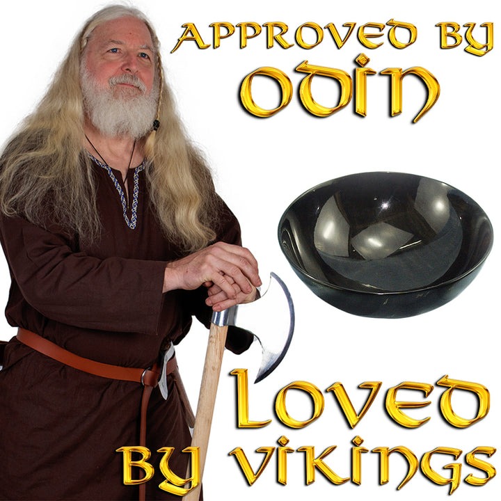 Mythrojan Cuenco Pequeño Artesanal de Cuerno de Buey Natural Set de 2 - Imagen 5