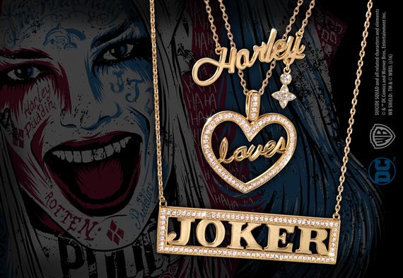 LOTE 3 COLGANTES HARLEY QUINN Suicide Squad NN4060