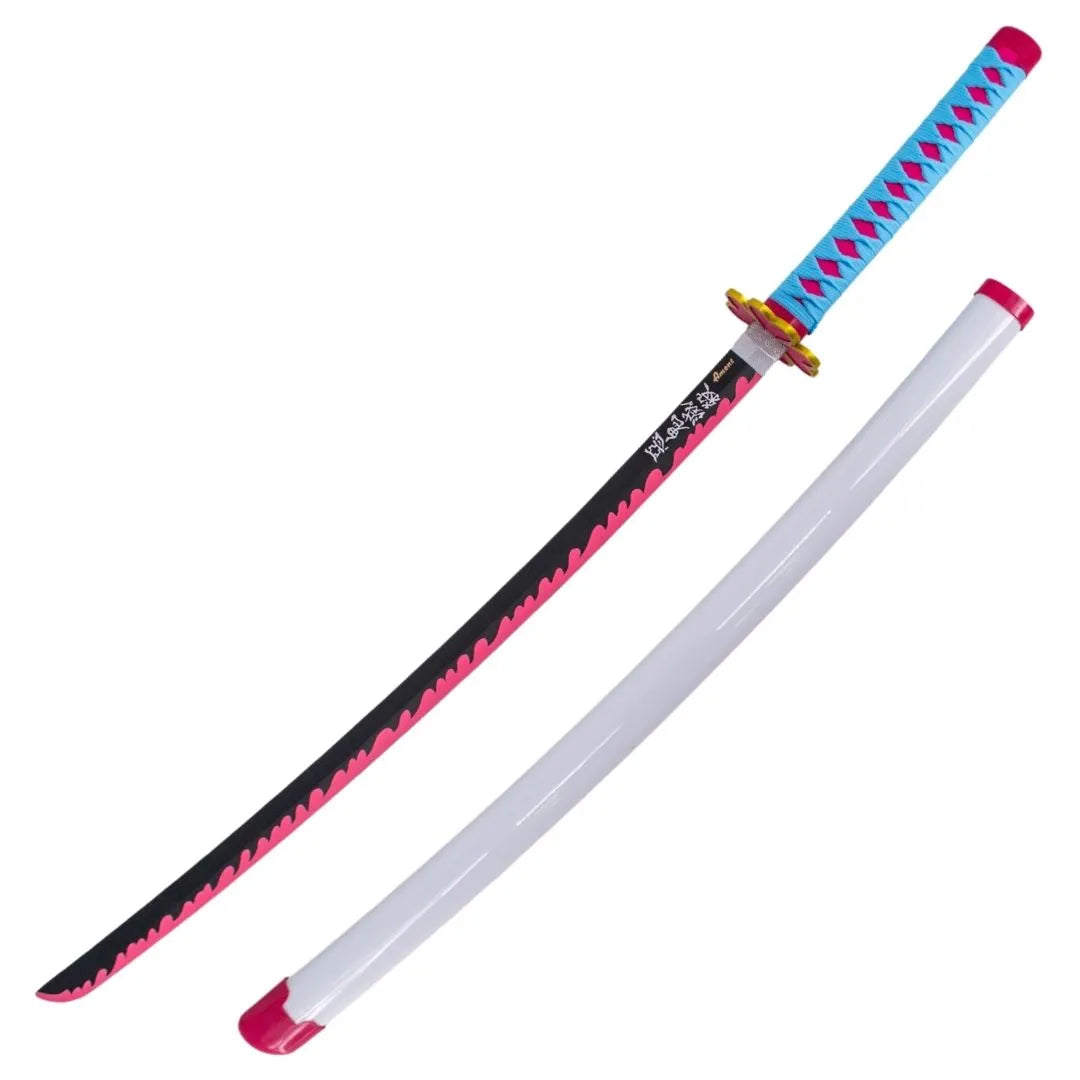 Pack Almas de Acero con 3 Katanas de Bambú Kimetsu No Yaiba y Expositor - Espadas y Más.