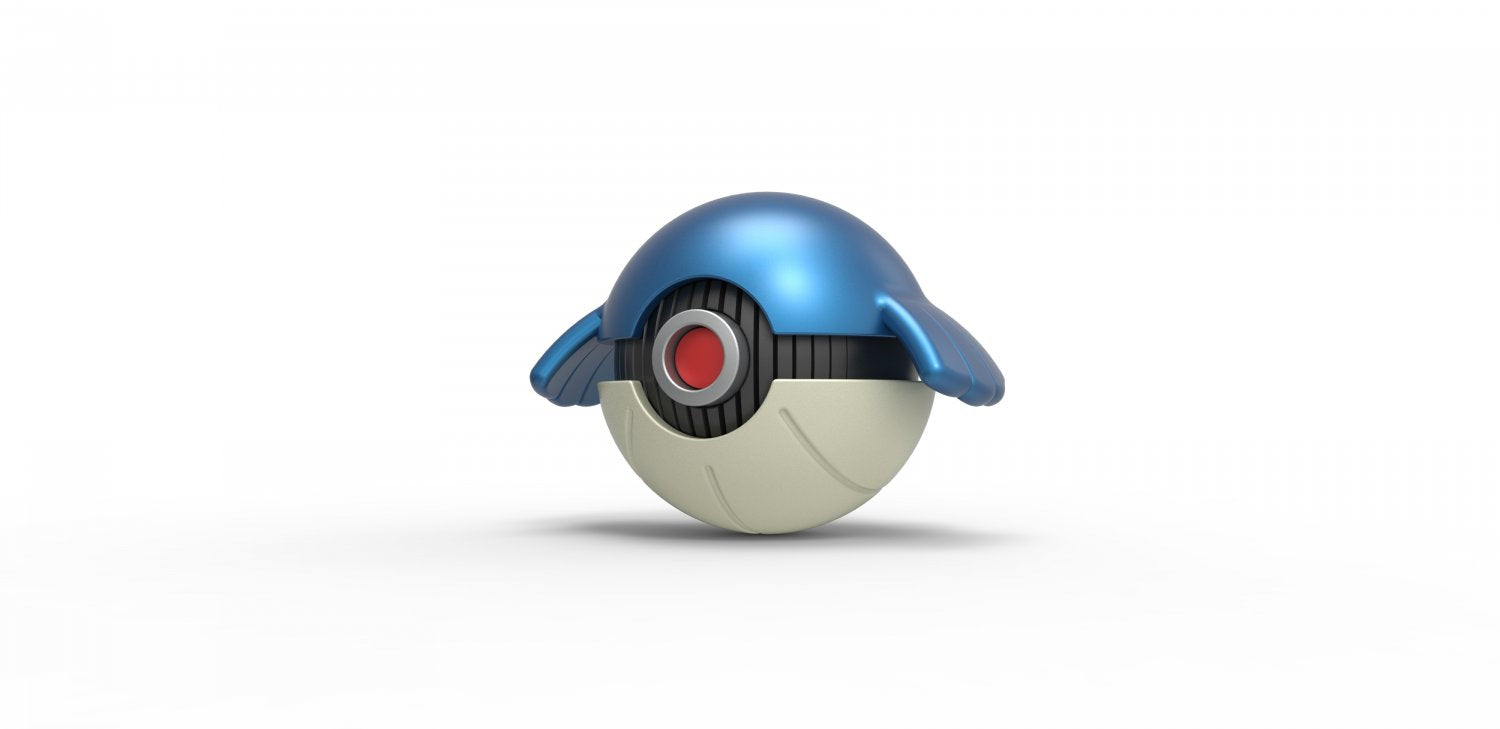 Imagen de Pokeball Artesanal Wailmer parte de nuestra colección en Espadas y más, sitio oficial.