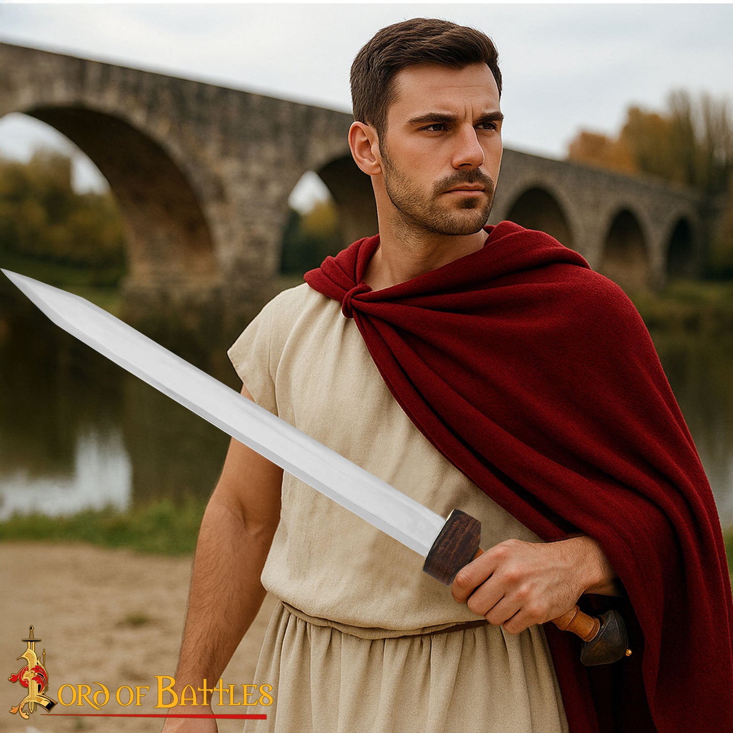 Gladius Legionario de Maguncia - Réplica de Espada Romana de Colección - Imagen 6