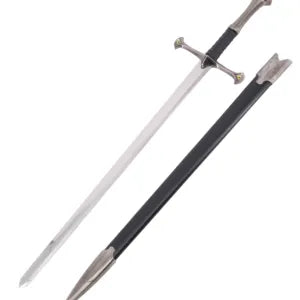 Imagen de Espada Anduril con expositor y vaina S0202 parte de nuestra colección en Espadas y más, sitio oficial.