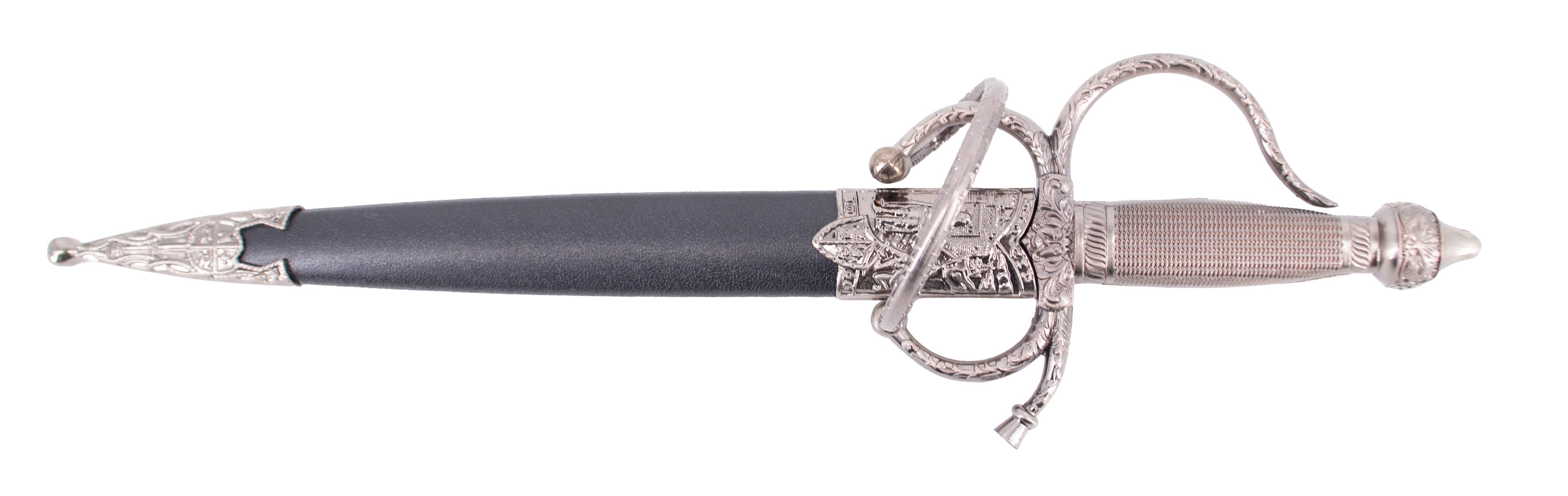 El Cid's Colada Dagger with Sheath and Nickel Details S0329N