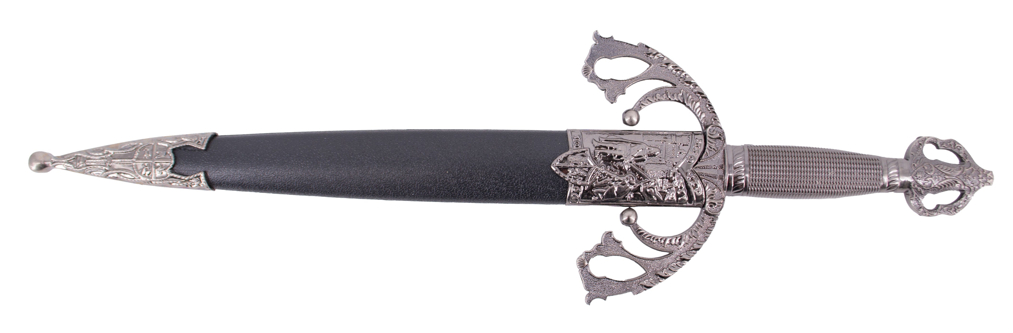 Tizona del Cid S0330N Dagger with Sheath and Nickel Details