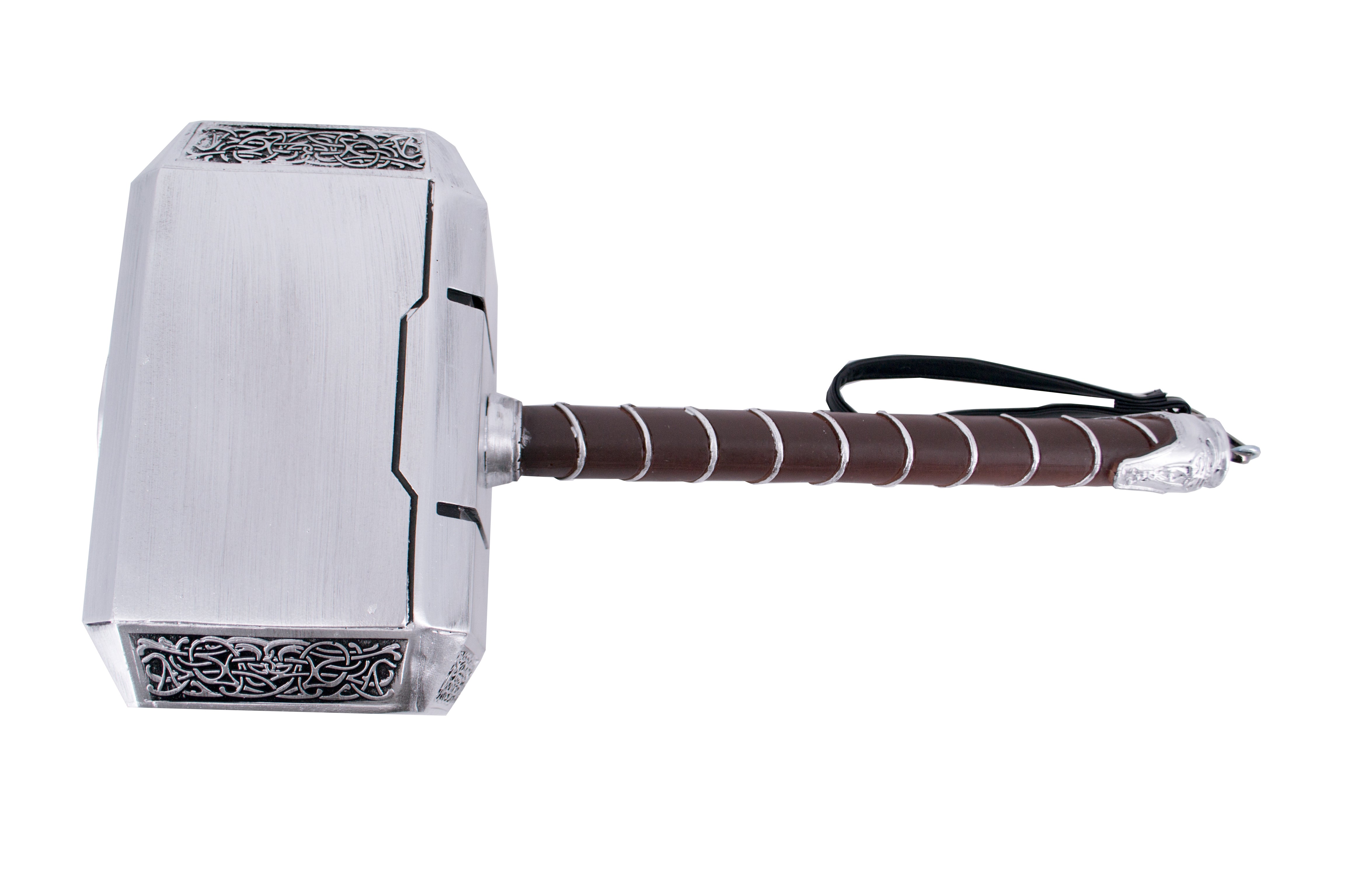 Imagen de Martillo Thor réplica S1061 níquel 32 cm parte de nuestra colección en Espadas y más, sitio oficial.