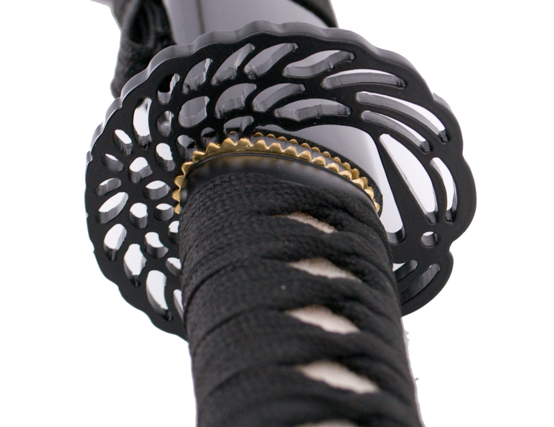 Imagen de Wakizashi funcional grulla azul parte de nuestra colección en Espadas y más, sitio oficial.