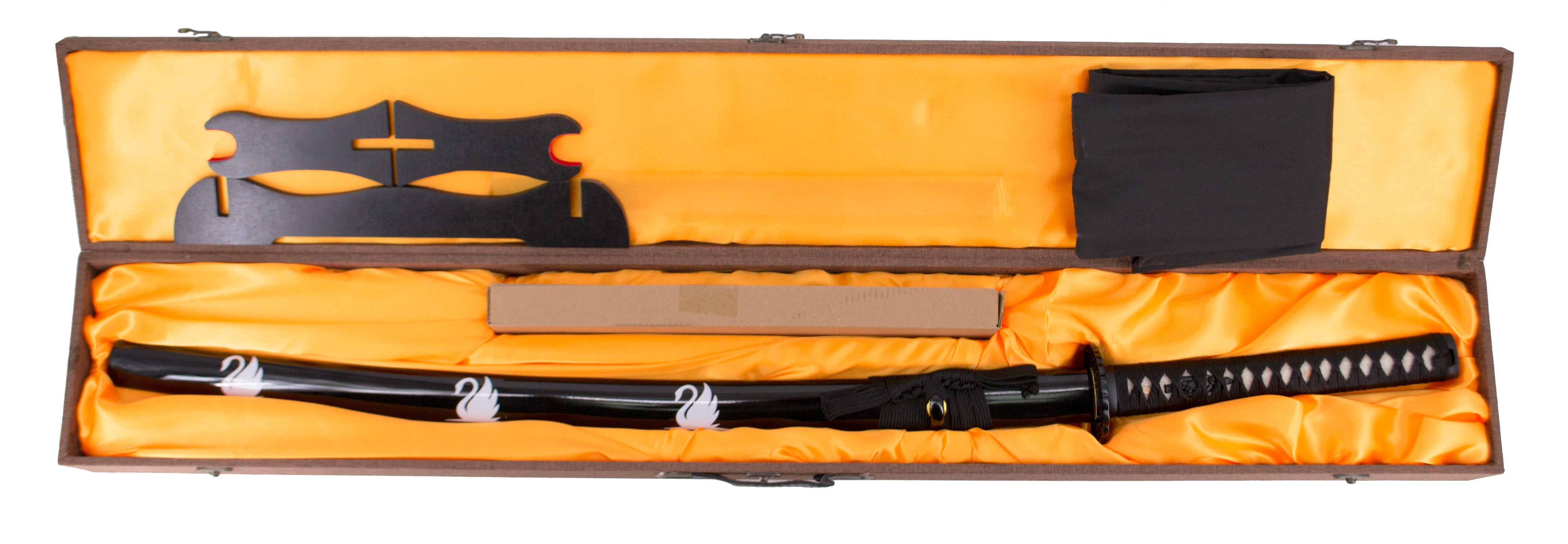 Imagen de Katana funcional grulla azul parte de nuestra colección en Espadas y más, sitio oficial.