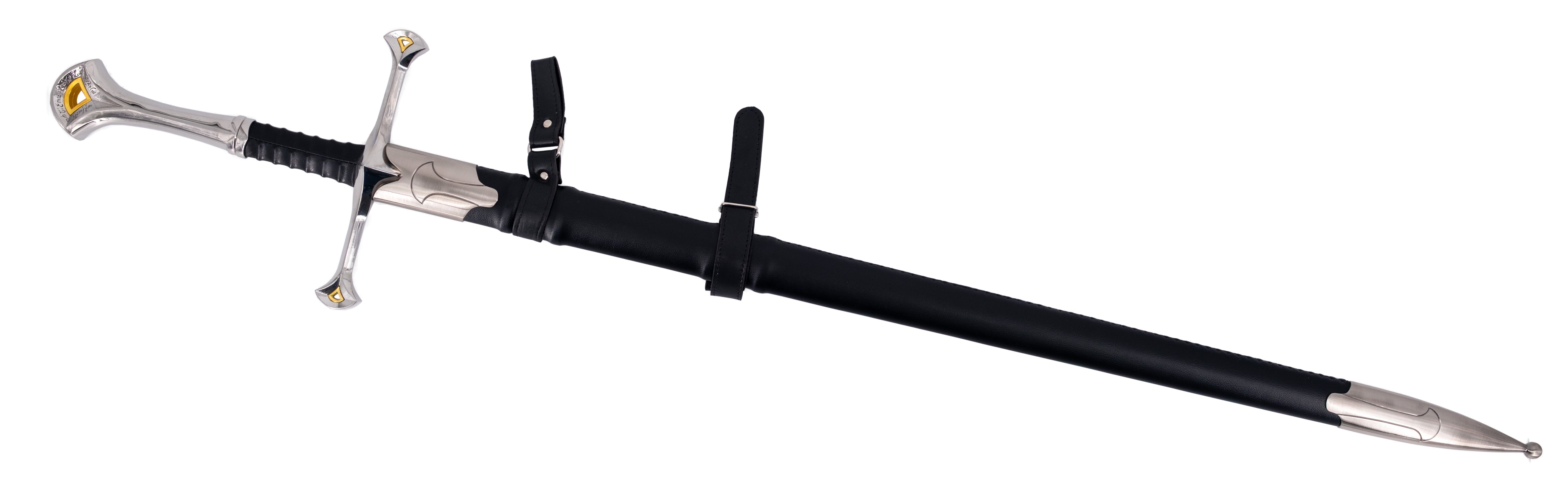 Espada Andúril Funcional Afilada de Acero al Carbono 1065