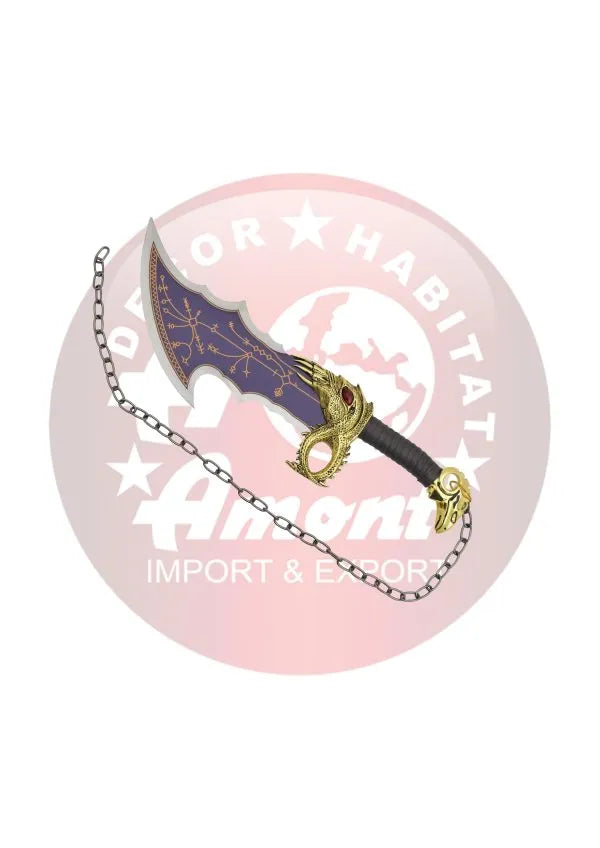 Espadas Decorativas del Caos - Hoja Azul o Gris - God of War