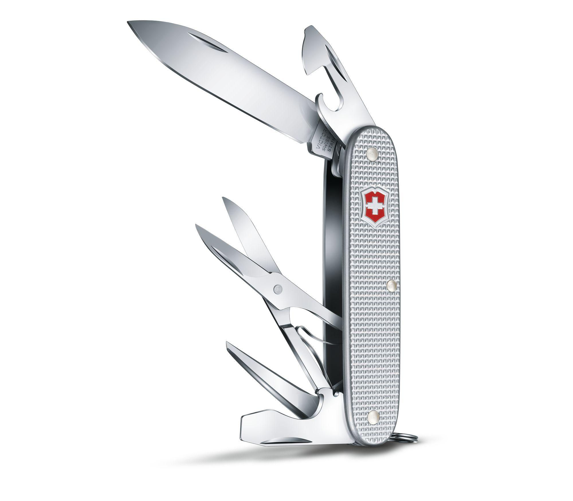 Victorinox VI-0.8231.26 Pioneer X Swiss Army Knife, Alox, silver, 9 functions