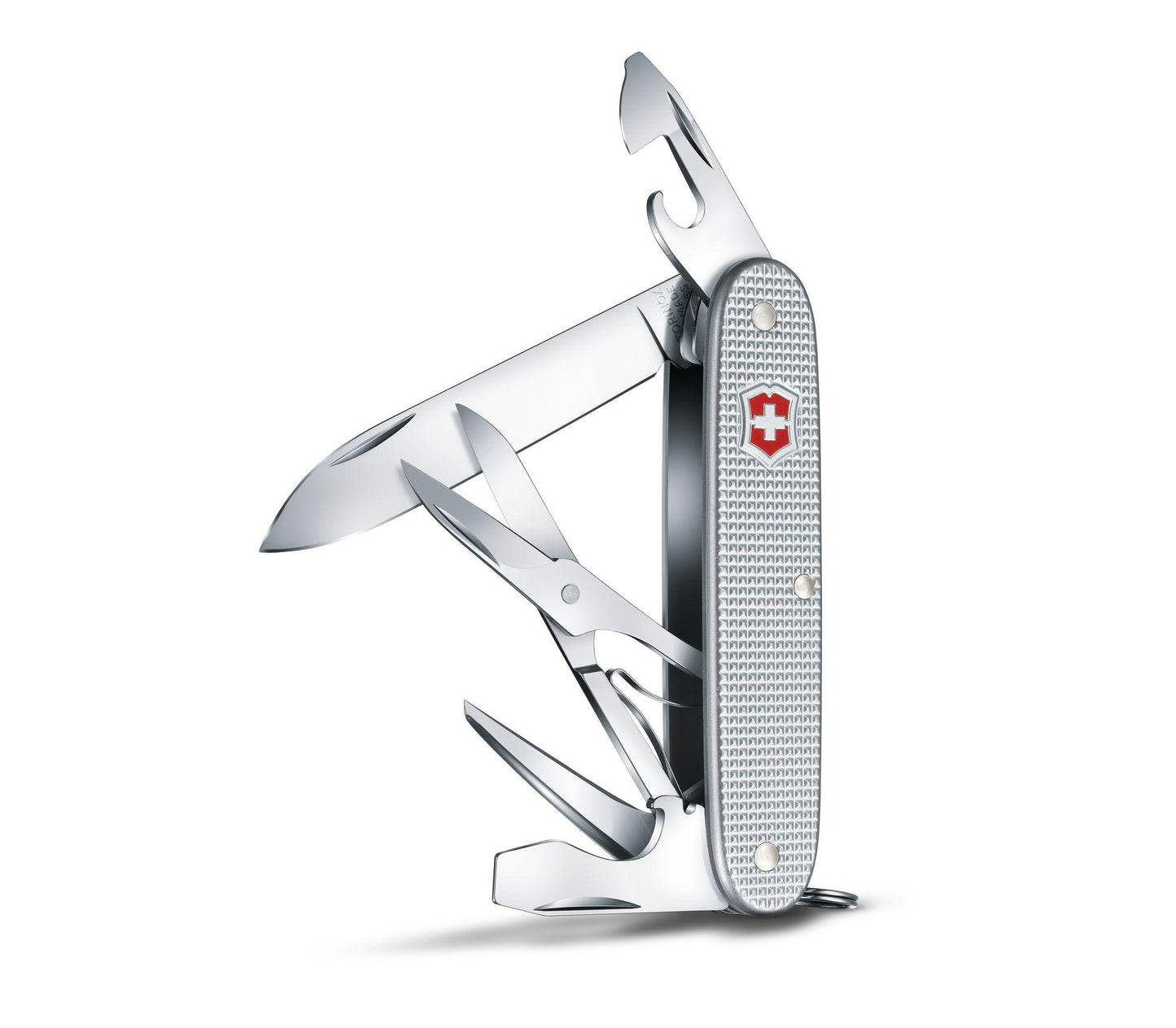 Victorinox VI-0.8231.26 Pioneer X Swiss Army Knife, Alox, silver, 9 functions