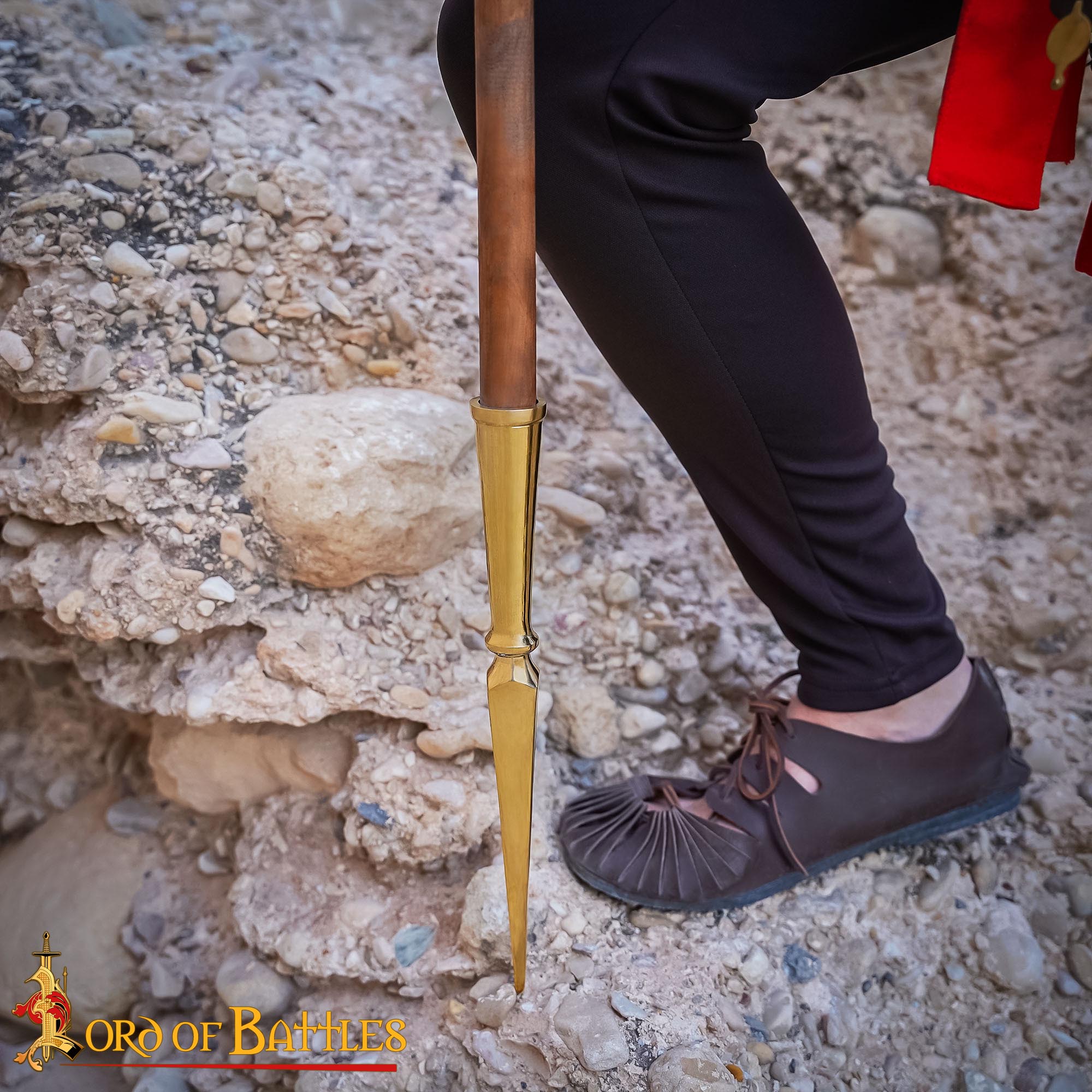 Punta de Lanza Romana - Latón Macizo - Imagen 2
