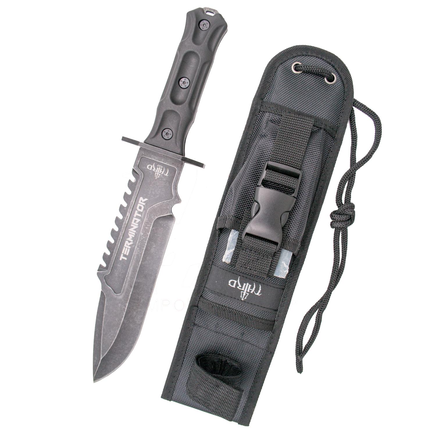 Imagen de Cuchillo táctico Terminator H0301 parte de nuestra colección en Espadas y más, sitio oficial.