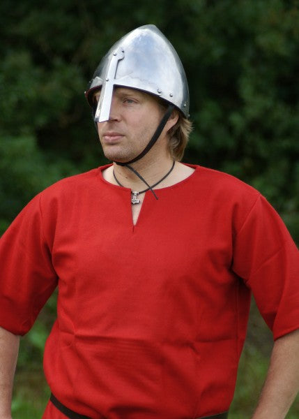 Imagen de ULF-CL-17R Túnica vikinga, roja parte de nuestra colección en Espadas y más, sitio oficial.