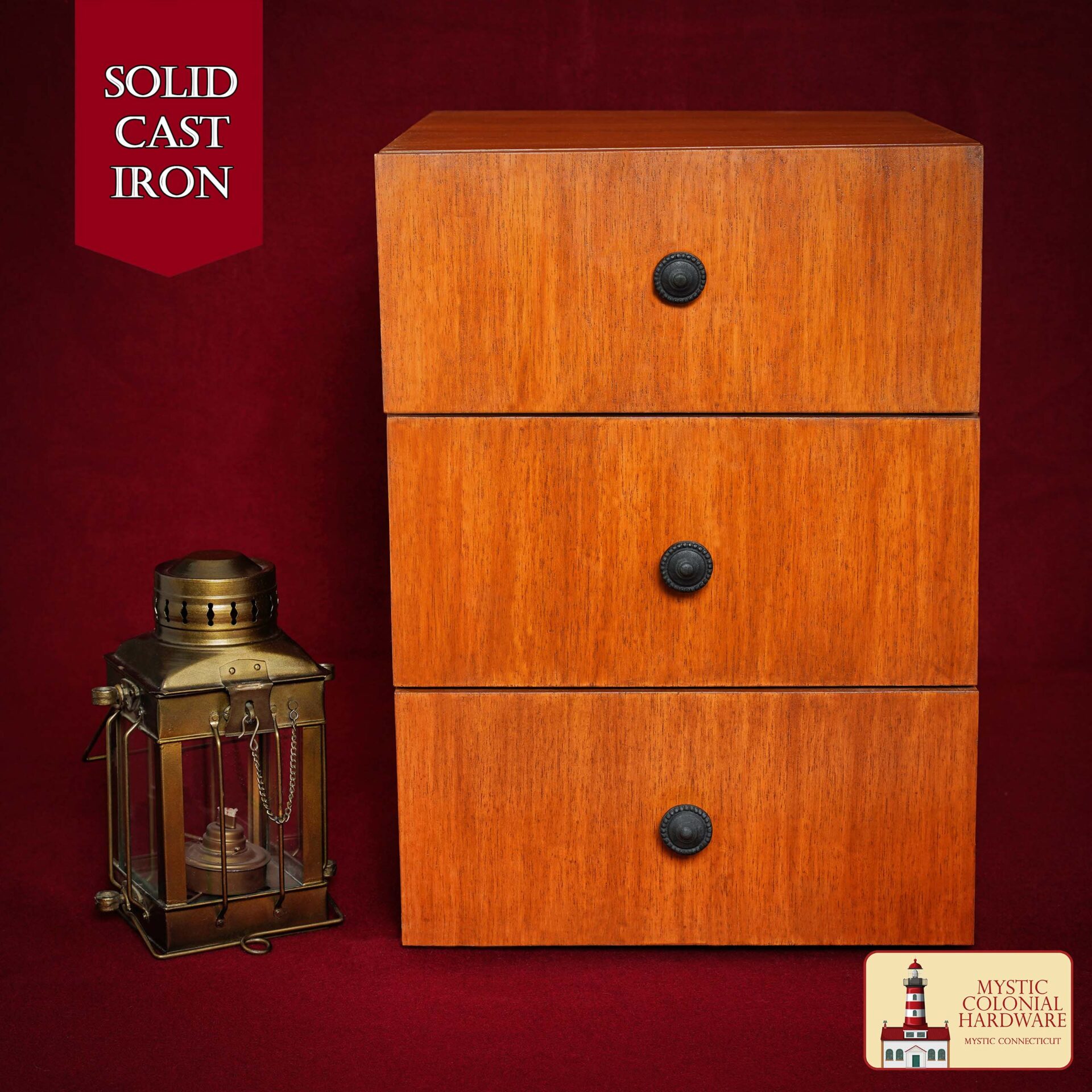 Pack de 4 Tiradores de Hierro Forjado a Mano para Armarios - Imagen 2