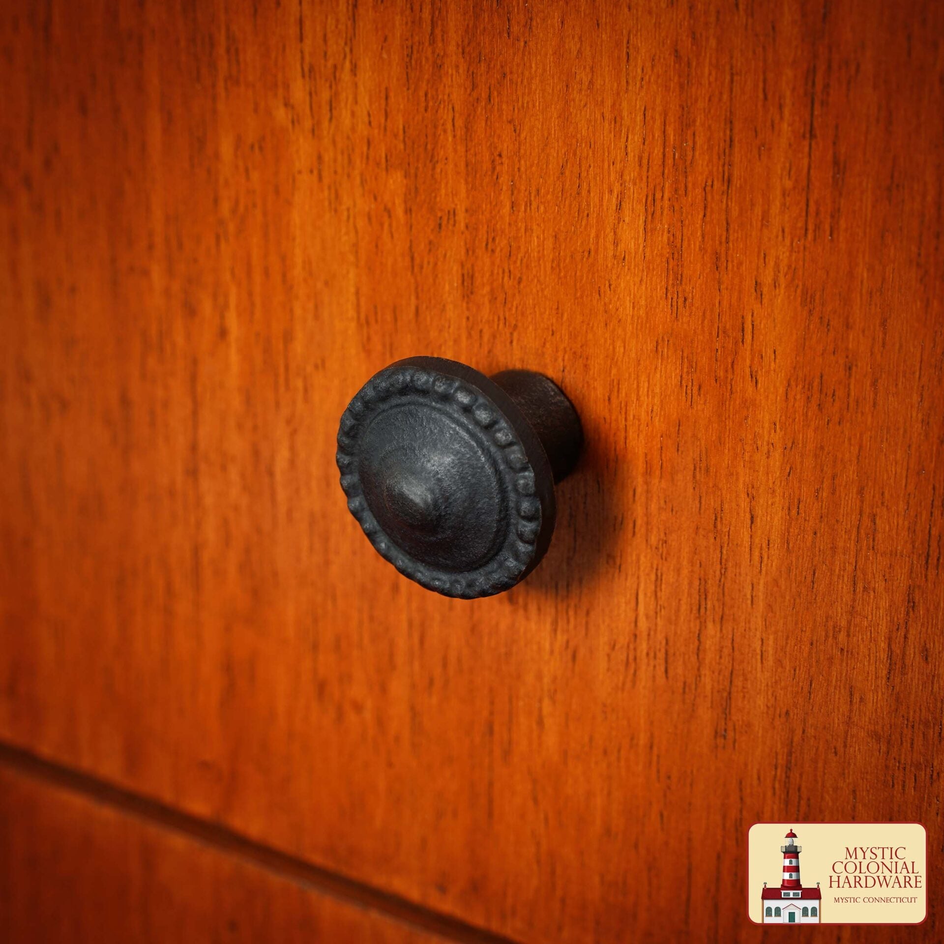 Mano de Hierro Forjado Tirador del Gabinete Antiguo Rústico Perillas para el Gabinete de Cocina Cajón Tire de la Manija con el Hardware - Imagen 6