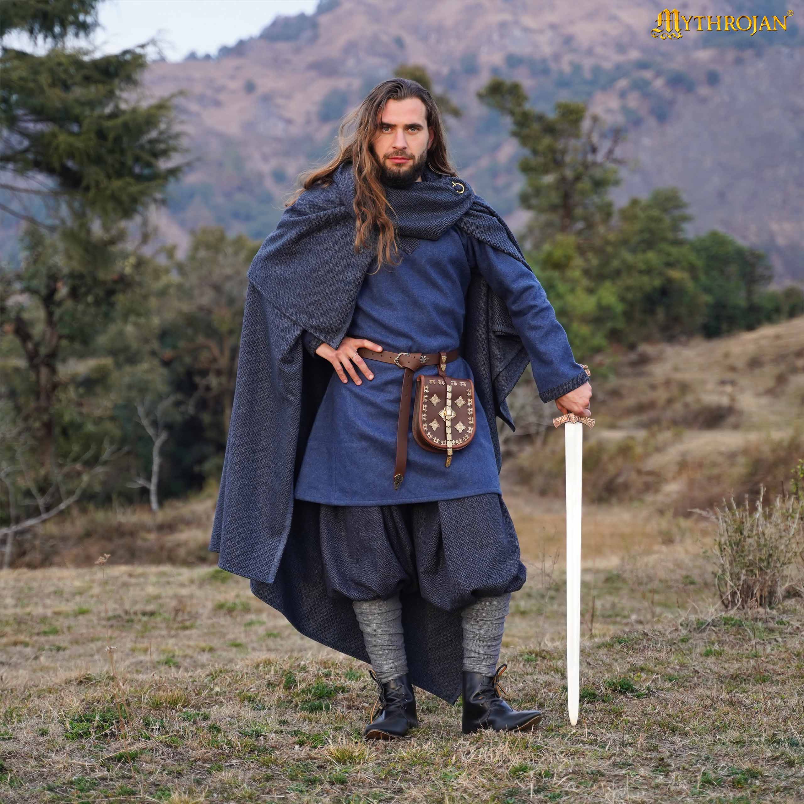 Capa Vikinga Alaric: Estilo Audaz y Calidez Práctica en Un Diseño Histórico - Imagen 2