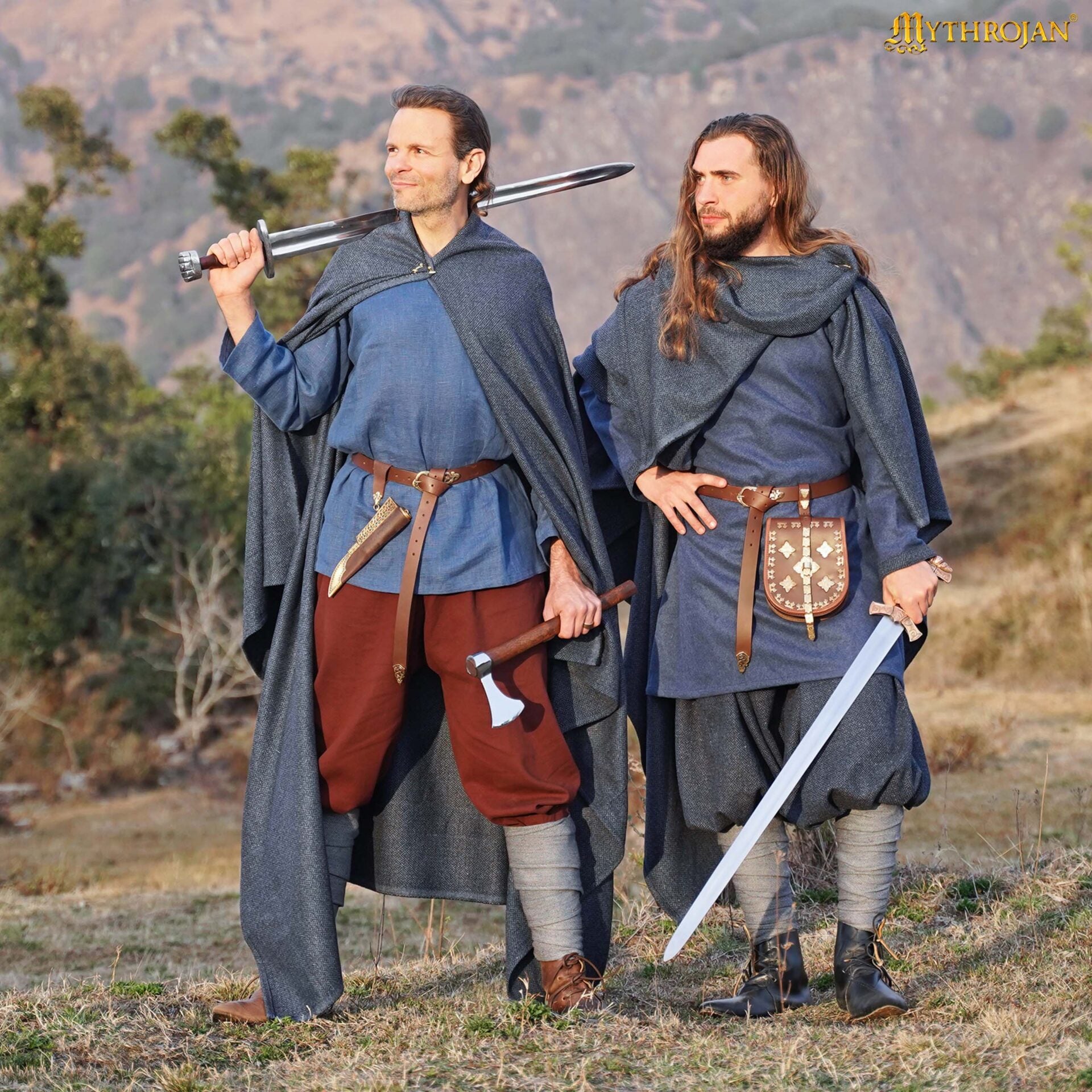 Capa Vikinga Alaric: Estilo Audaz y Calidez Práctica en Un Diseño Histórico - Imagen 7