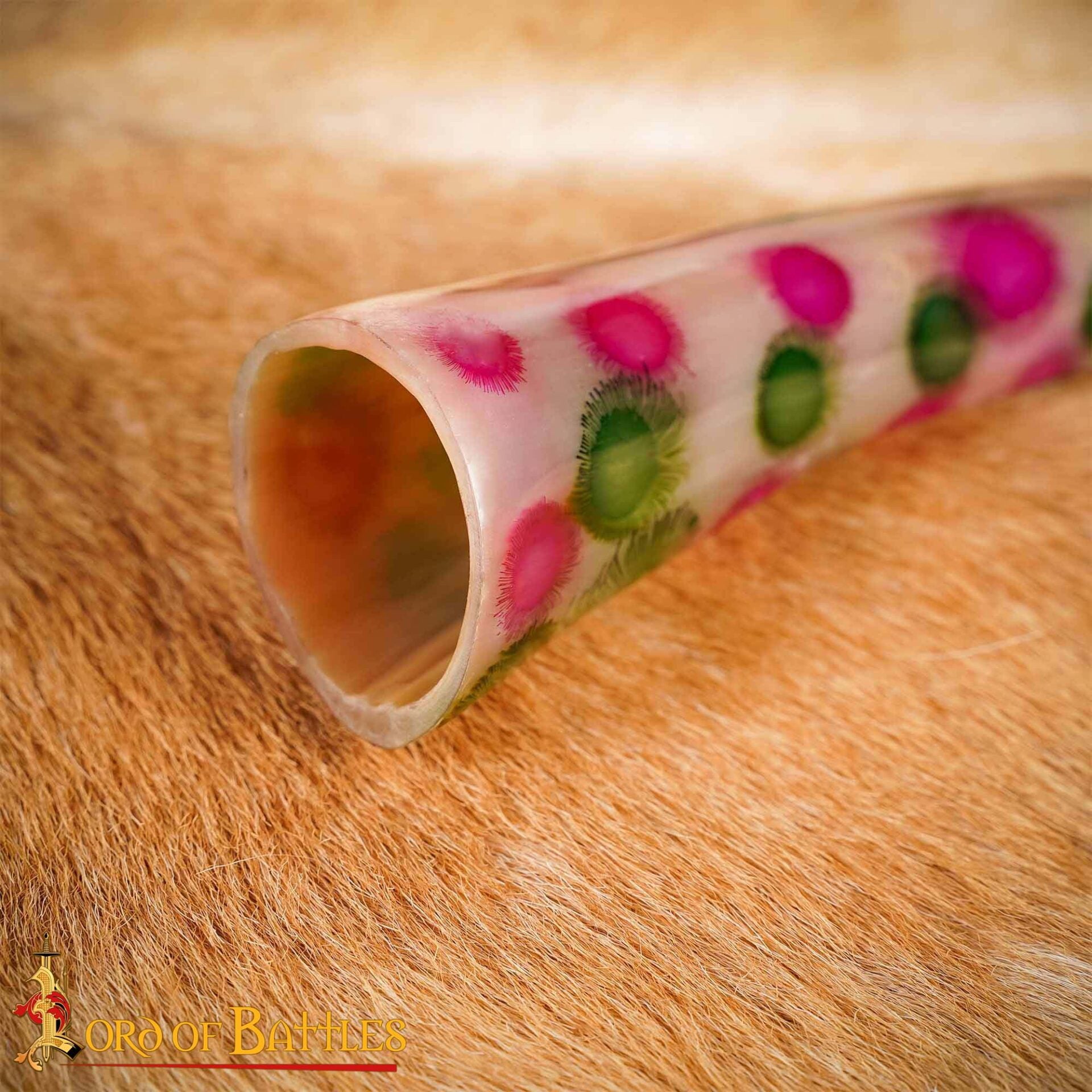 Cuerno para Beber "the Vivid Valour" 400 - 500 Ml Cuerno de Buey Auténtico Hecho a Mano - Descatalogado - Imagen 7