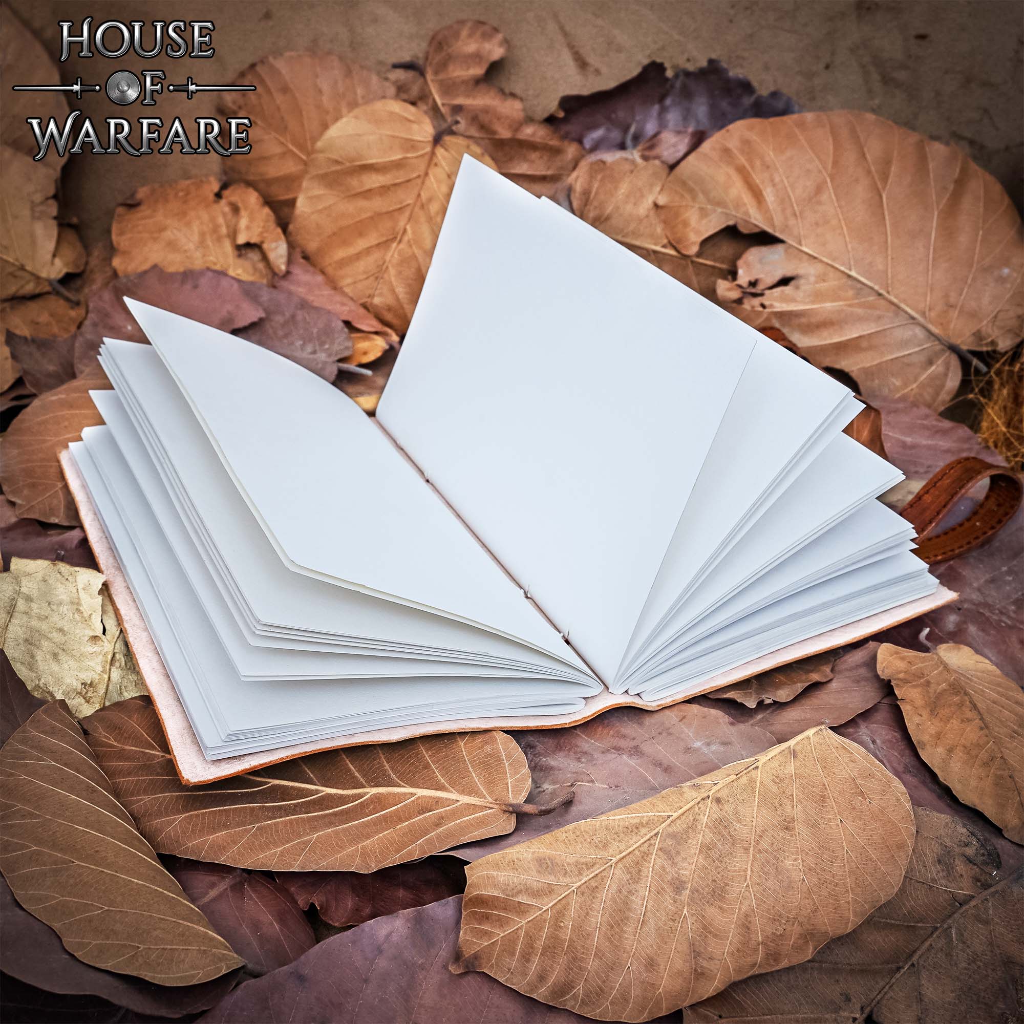 Diario Medieval de Piel con Emblema de Dragón y Cierre de Doble Correa - Imagen 6