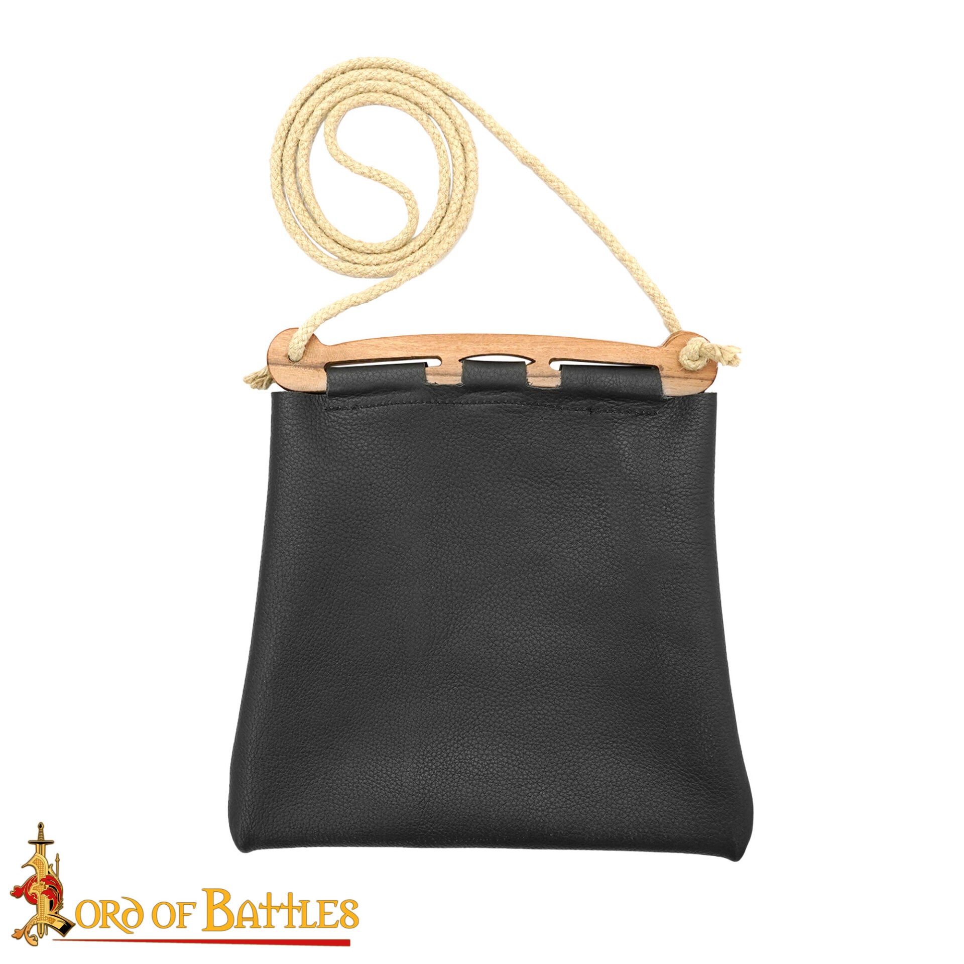 Bolso de Piel Hedeby de Inspiración Histórica Vikinga - Imagen 4