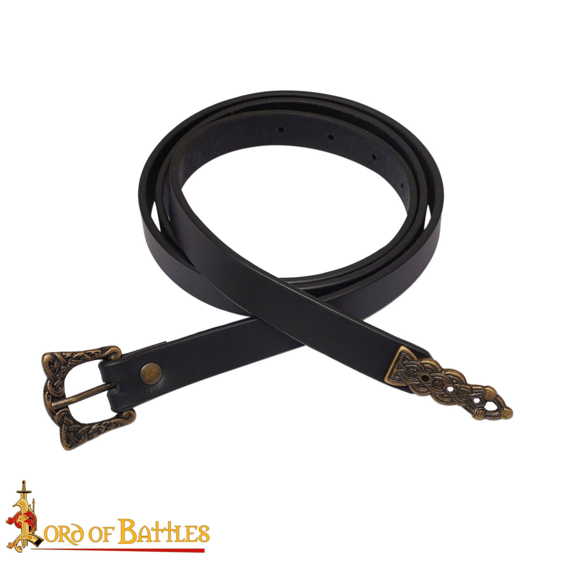 Cinturón de Cuero Genuino Viking Warrior, 130 Cm - Discontinued - Imagen 4