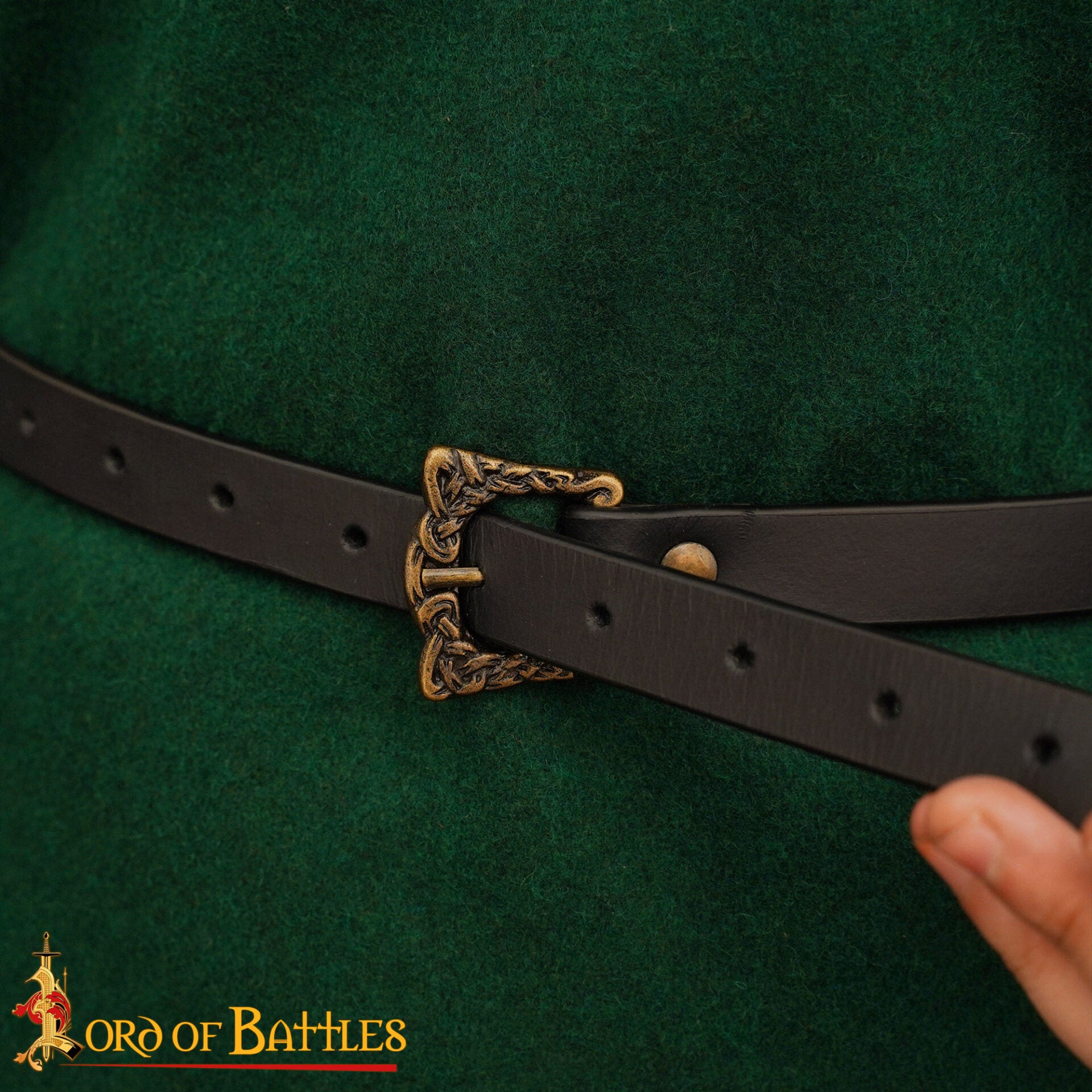 Cinturón de Cuero Genuino Viking Warrior, 130 Cm - Discontinued - Imagen 6