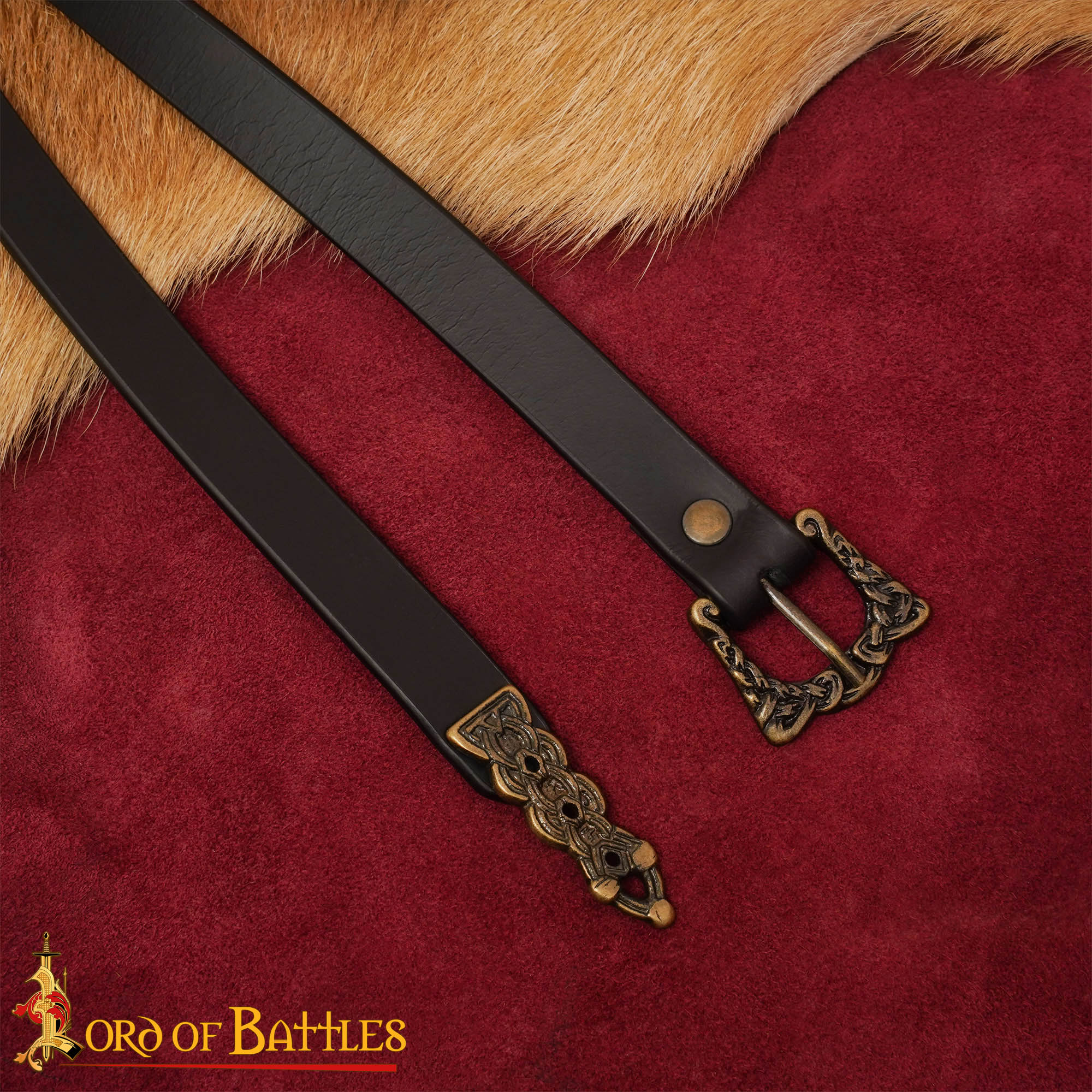 Cinturón de Cuero Genuino Viking Warrior, 130 Cm - Discontinued - Imagen 8