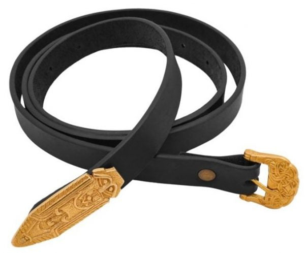 Cinturón de Guerrero Celta con Herrajes de Latón Macizo - Discontinued - Imagen 1