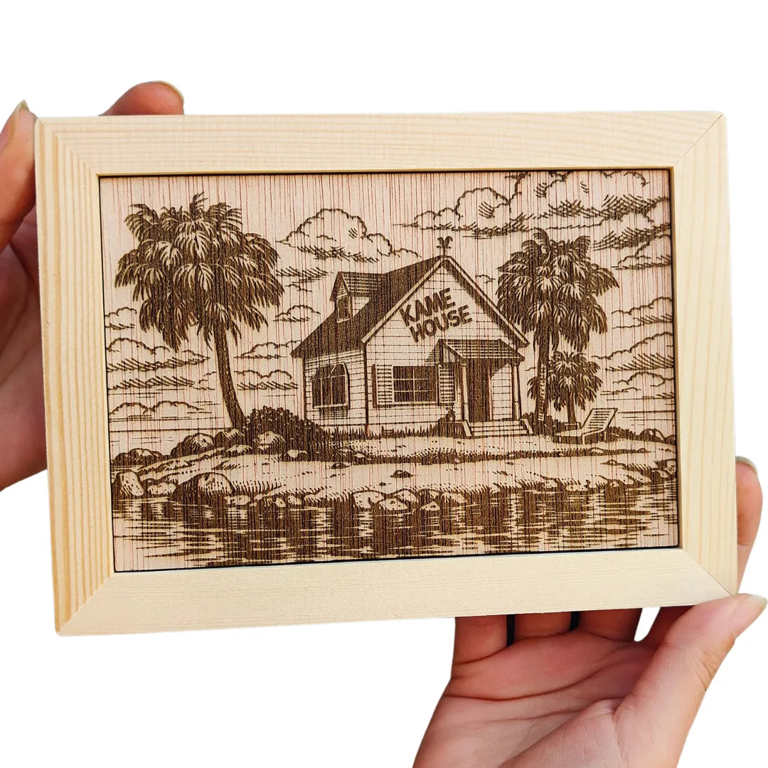 Cartel Decorativo Kame House Dragon Ball